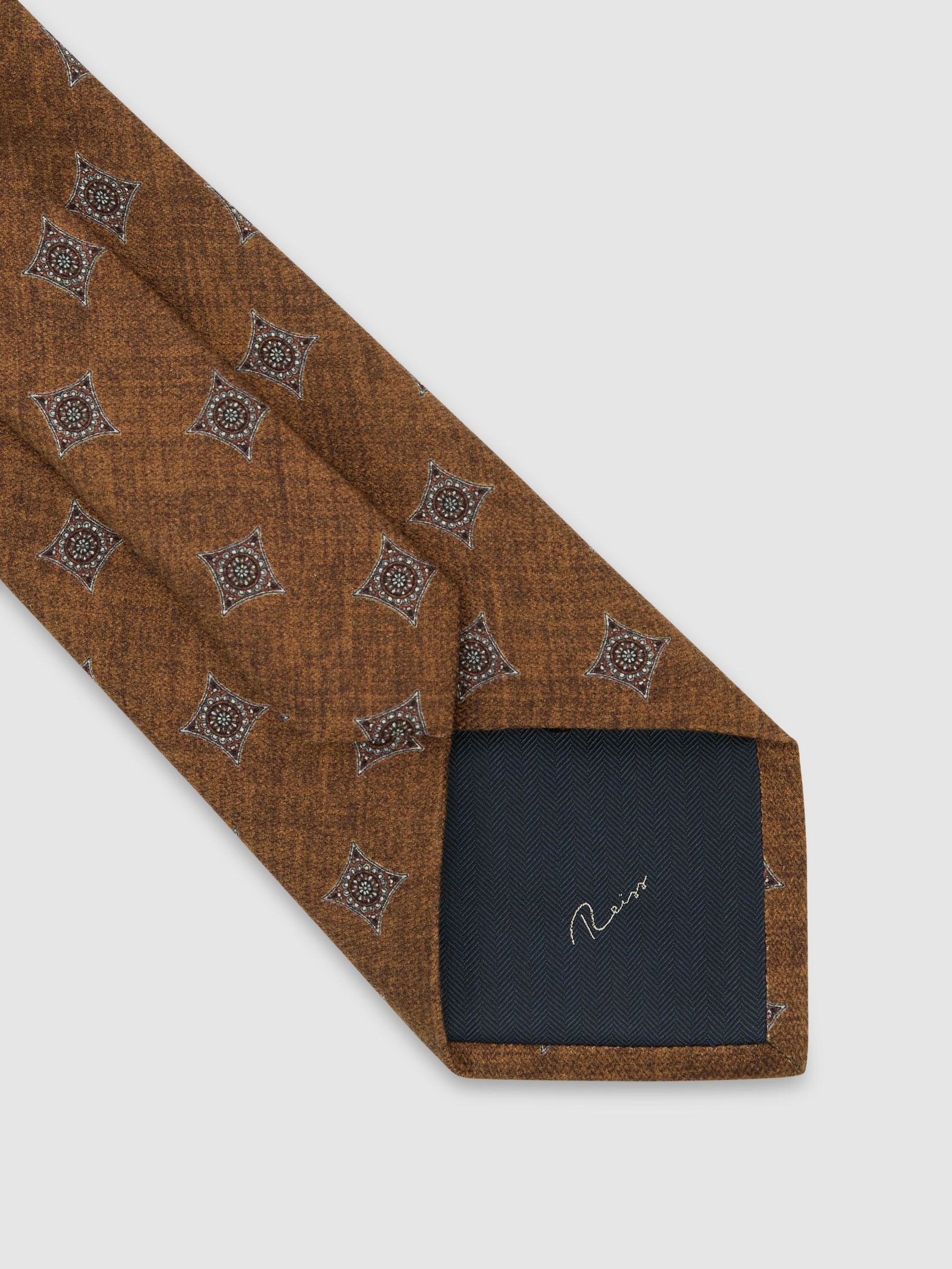 Tie in Burnt Orange - Image 4 of 5