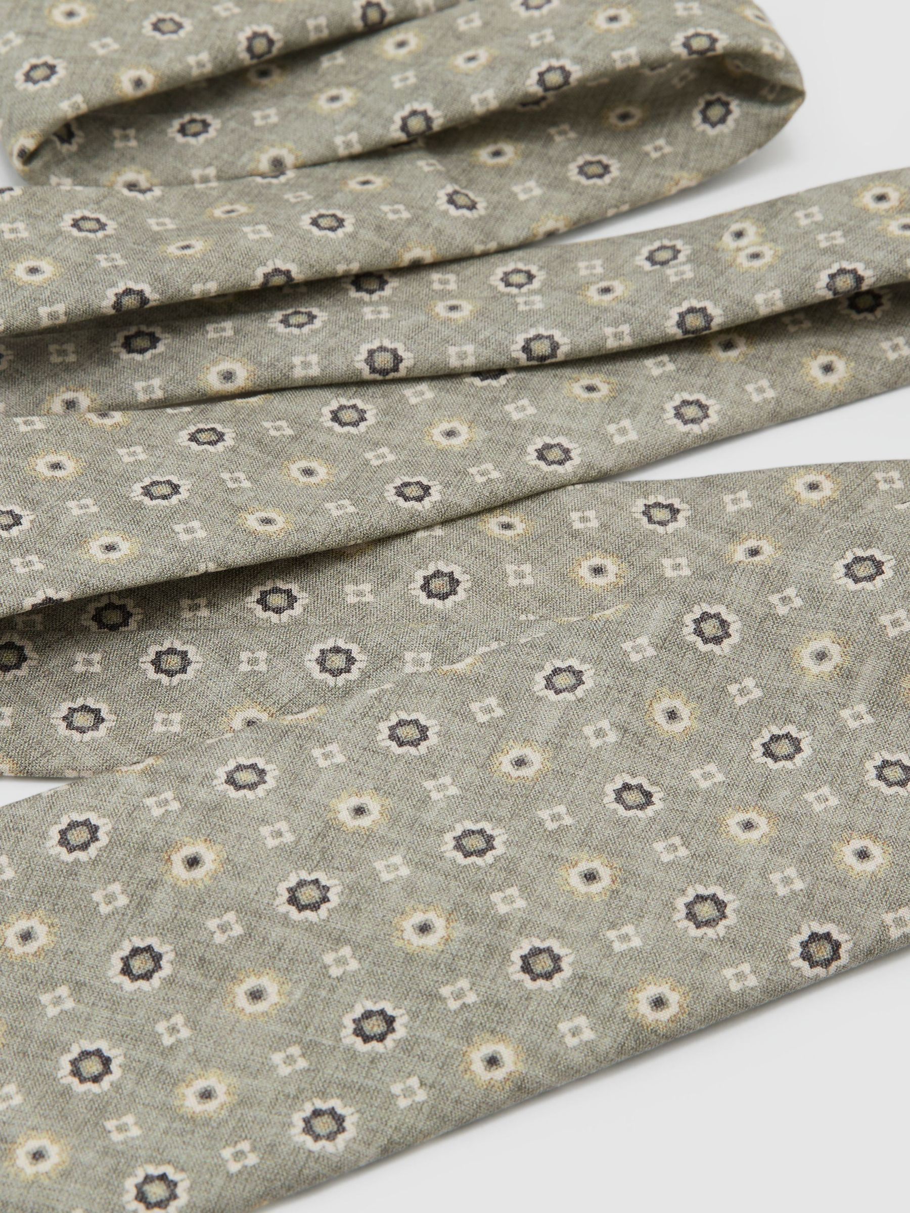 Tie in Soft Sage - Image 3 of 5