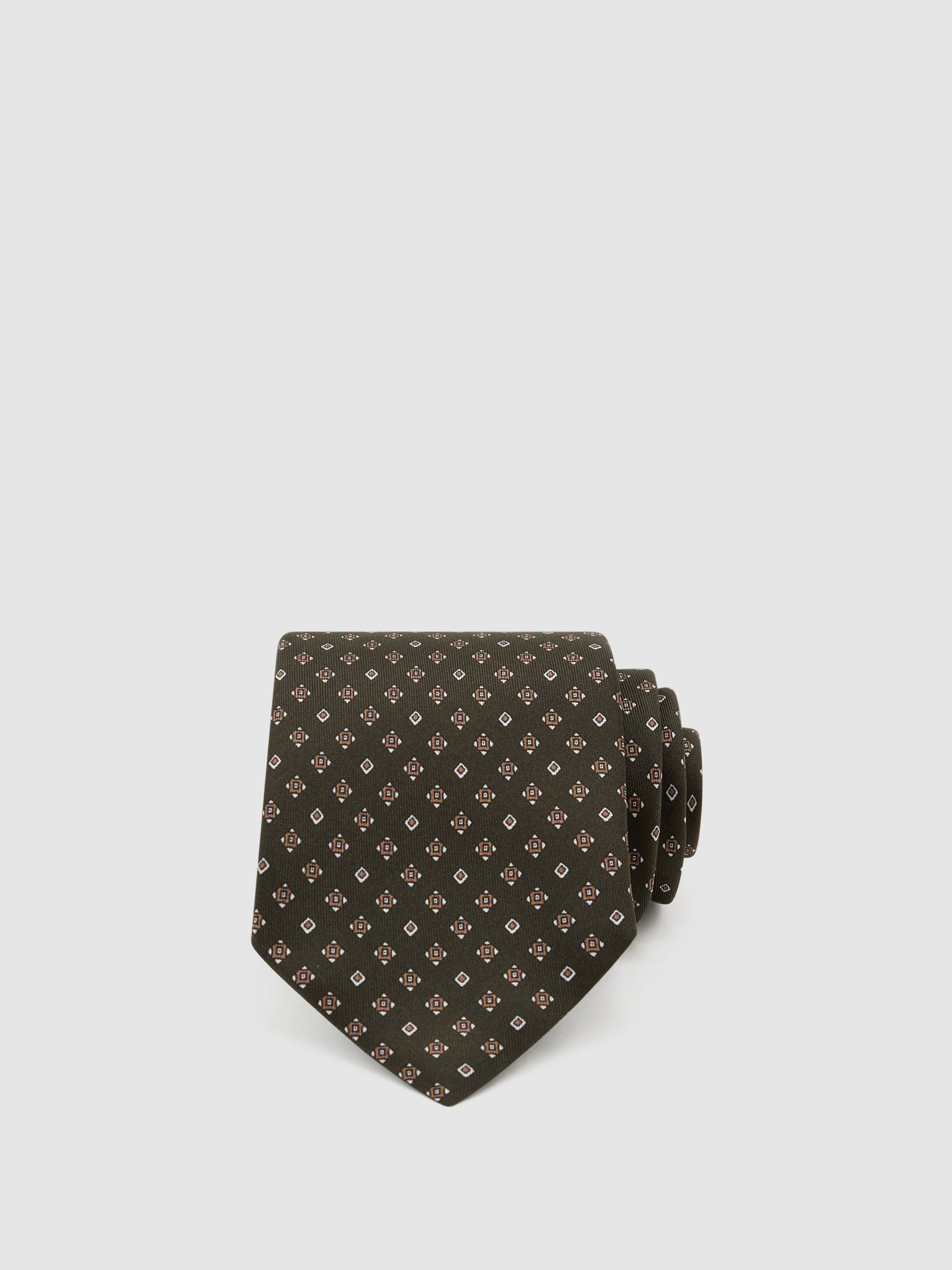 Ties in Khaki Green - Image 1 of 5