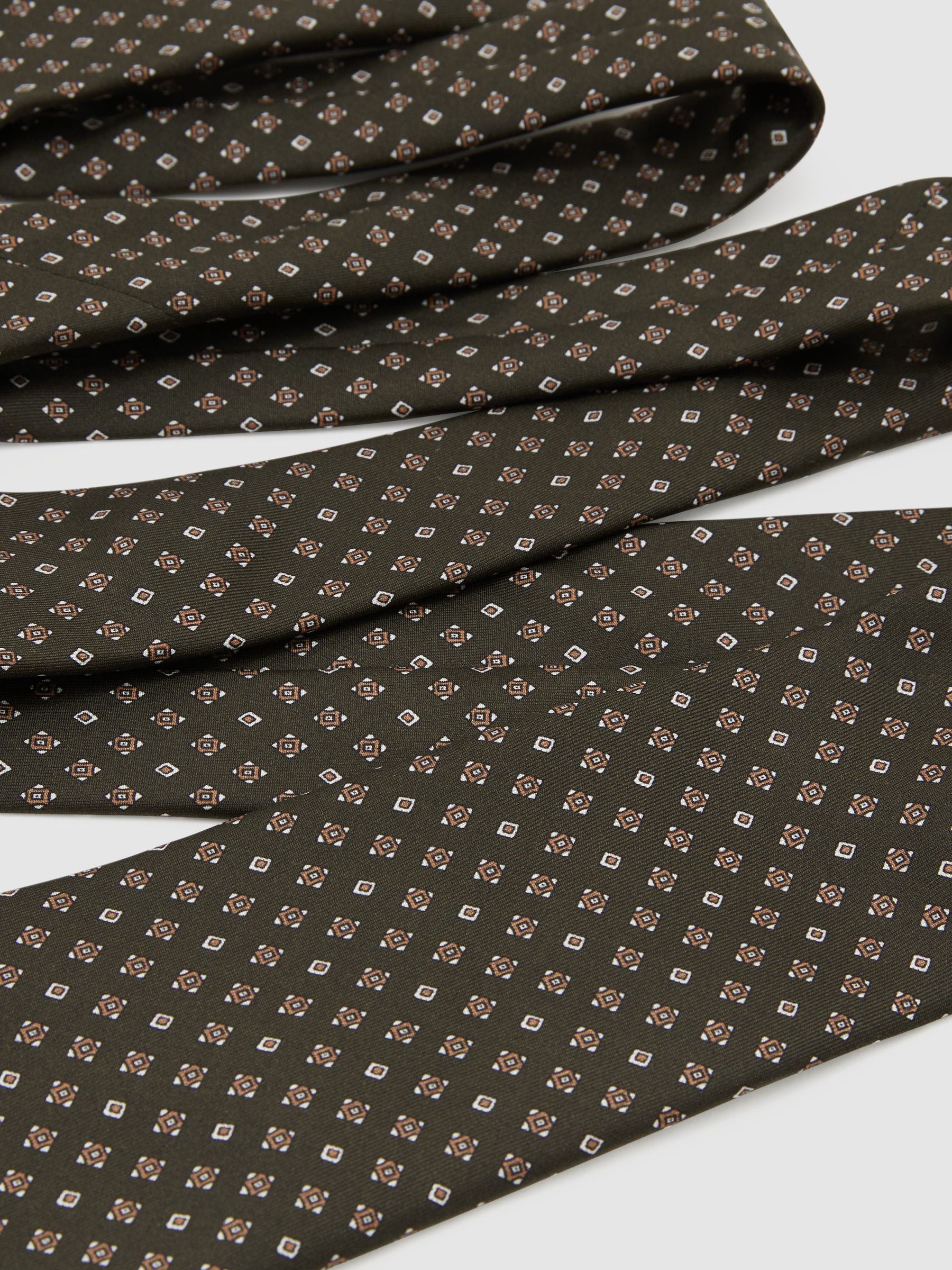 Ties in Khaki Green - Image 3 of 5