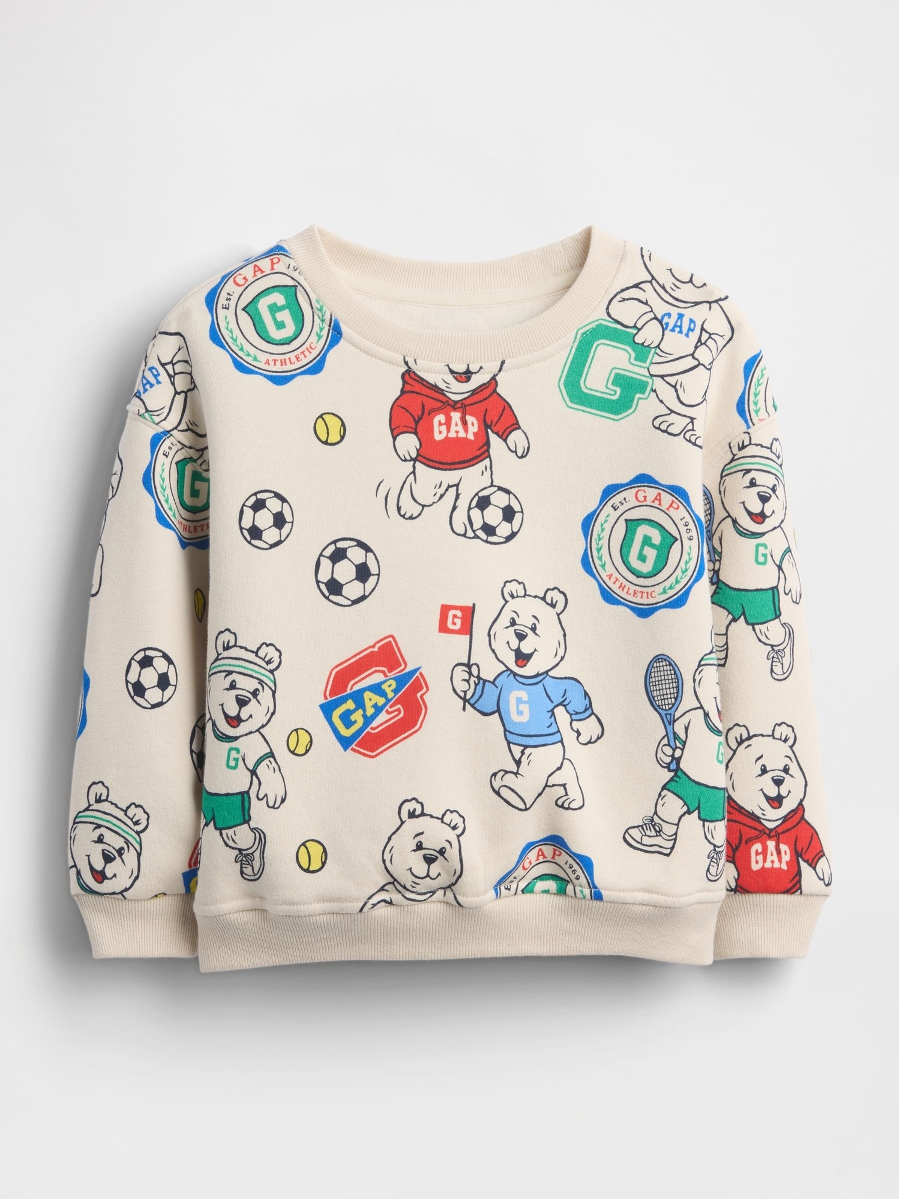 Cream Brannan Bear VintageSoft Sweatshirt - Image 2 of 4