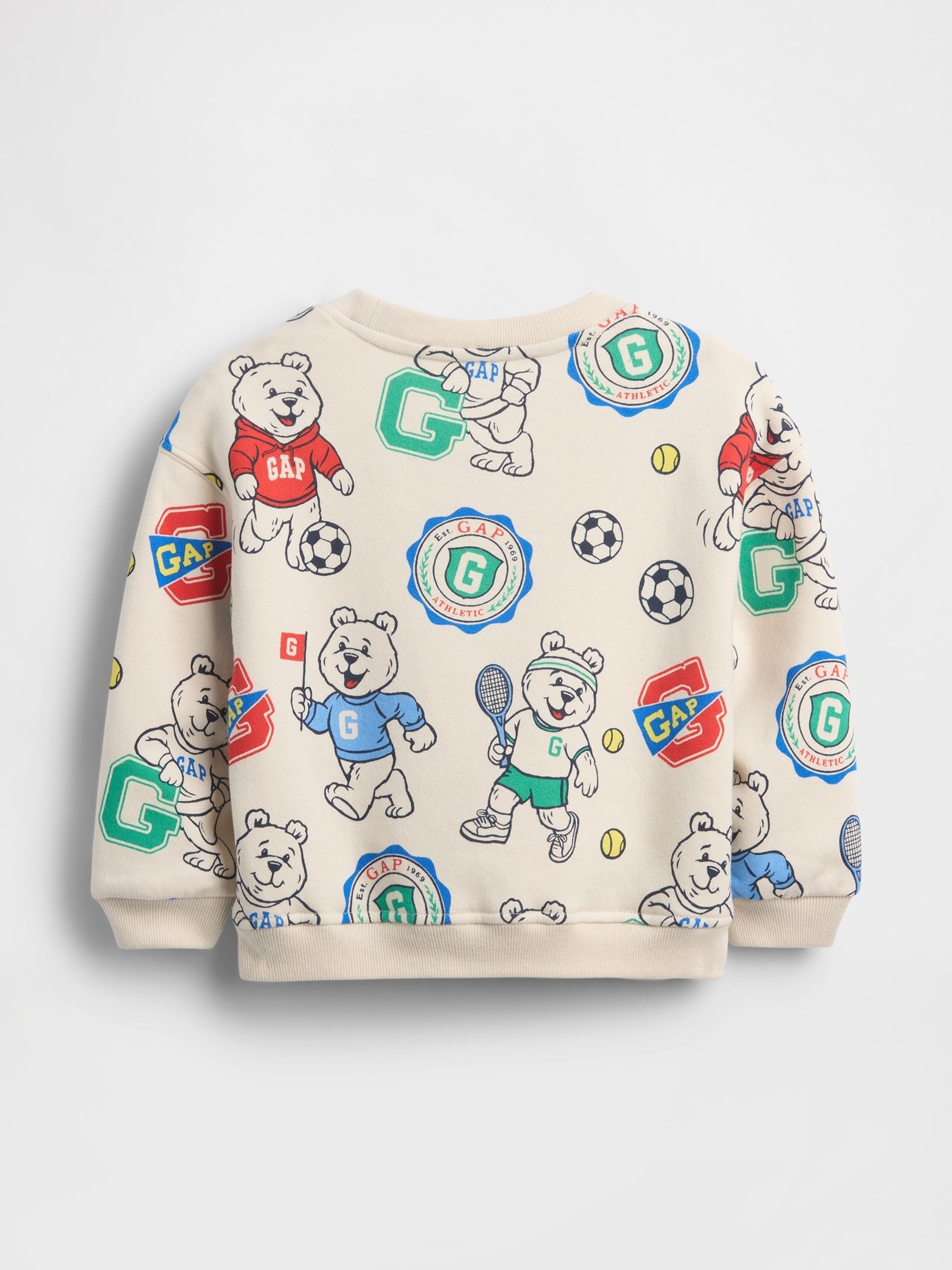 Cream Brannan Bear VintageSoft Sweatshirt - Image 3 of 4