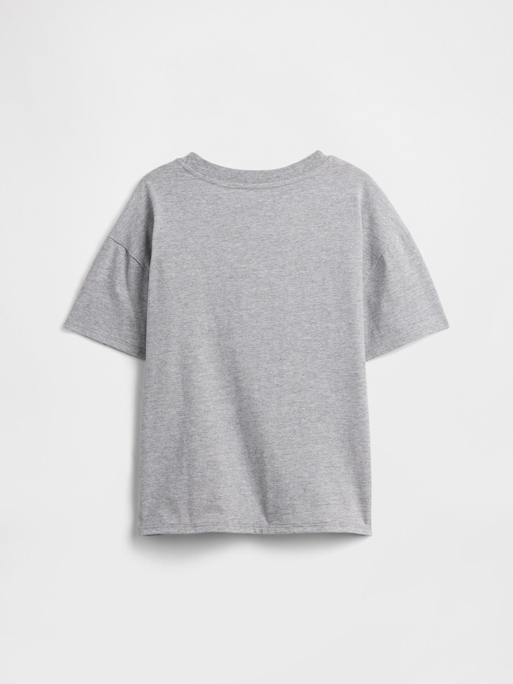 Grey Hello Kitty Oversized Graphic Short Sleeve T-Shirt - Image 2 of 2 Grey Hello Kitty Oversized Graphic Short Sleeve T-Shirt - Image 2 of 2