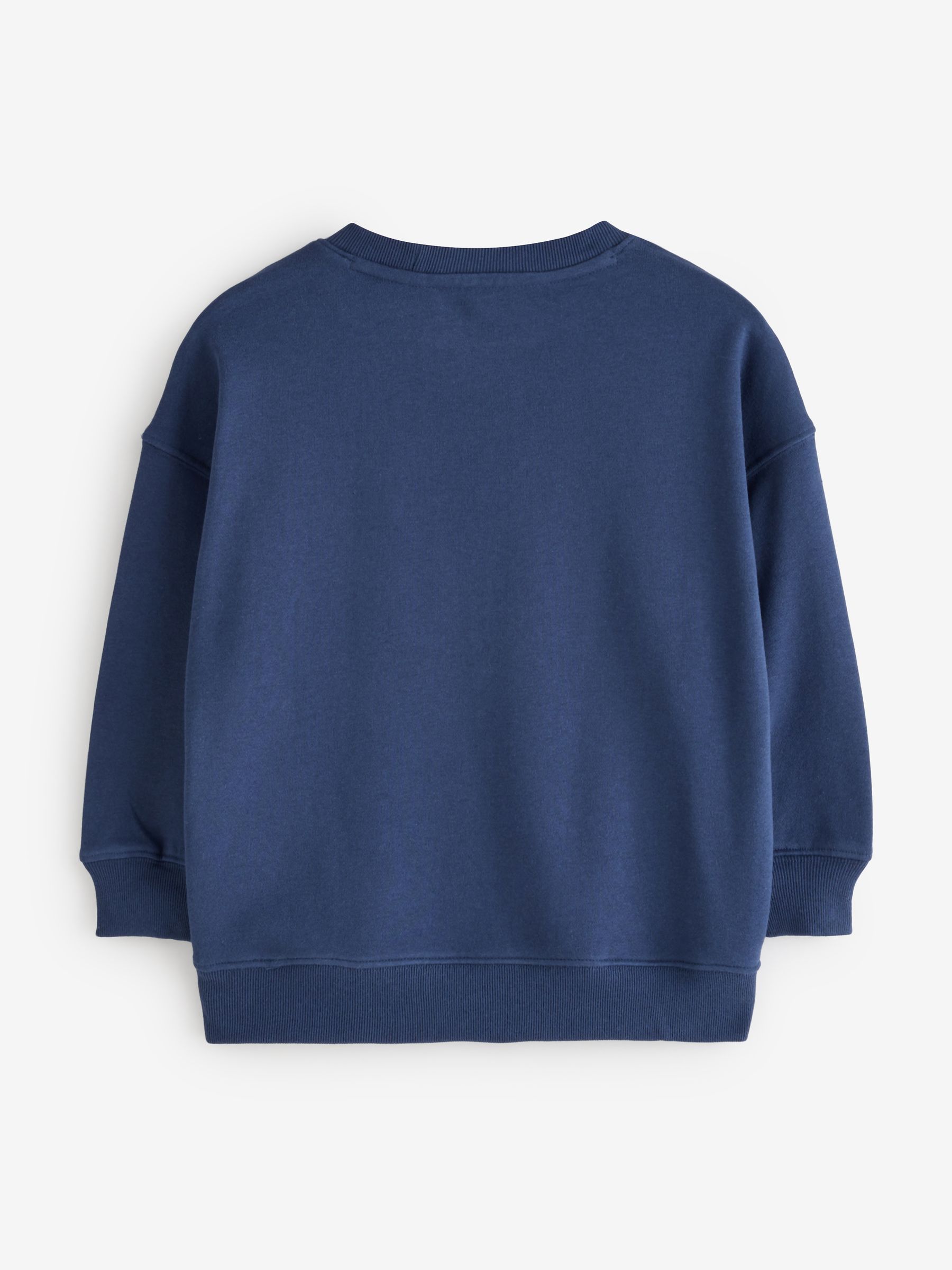 Blue Brannan Bear Americana VintageSoft Terry Oversized Graphic Sweatshirt - Image 2 of 5