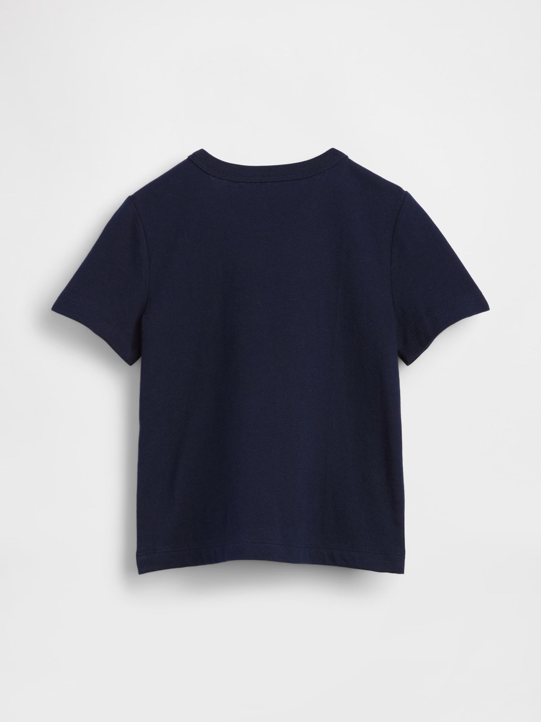 Navy Graphic Logo Short Sleeve T-Shirt - Image 2 of 2 Navy Graphic Logo Short Sleeve T-Shirt - Image 2 of 2