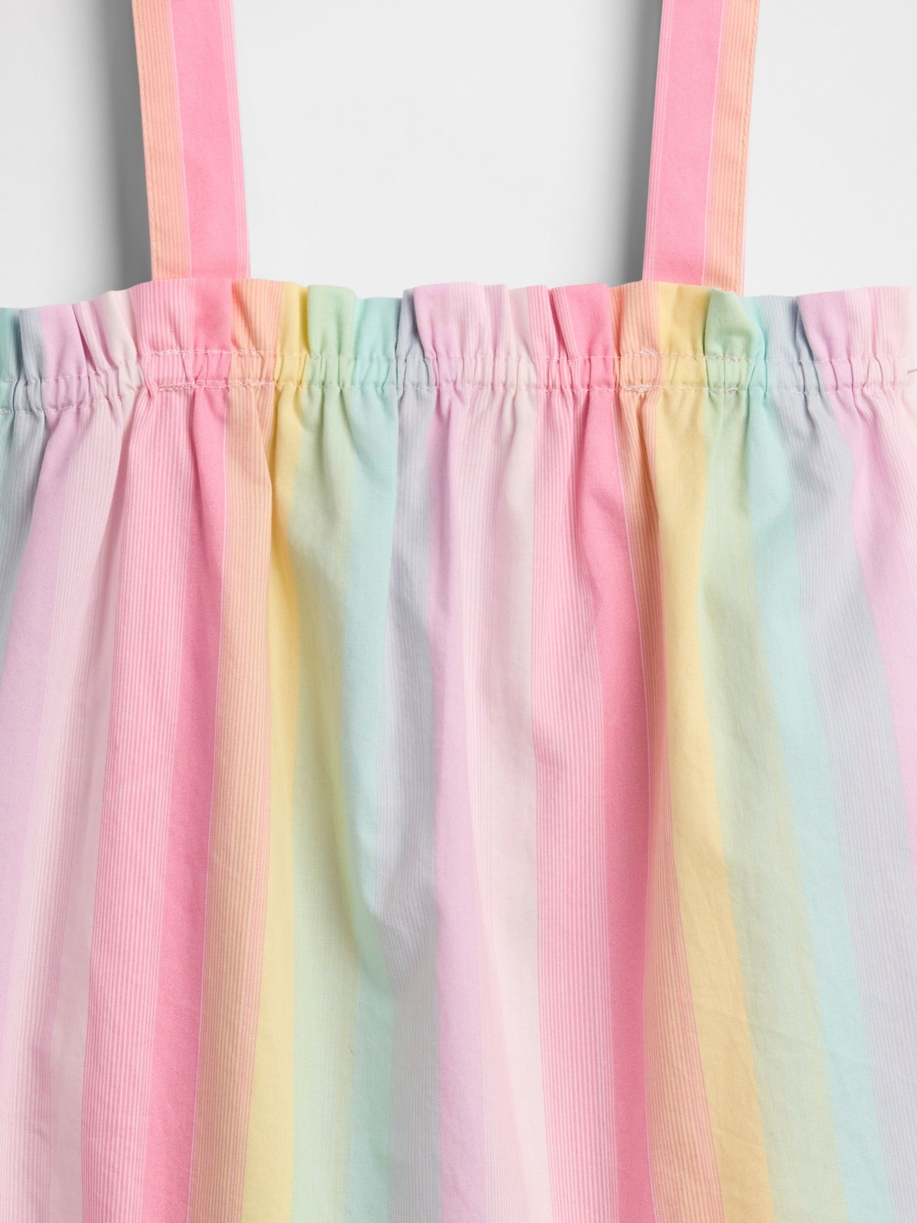 Rainbow Poplin Two-Piece Outfit Set - Image 4 of 4 Rainbow Poplin Two-Piece Outfit Set - Image 4 of 4