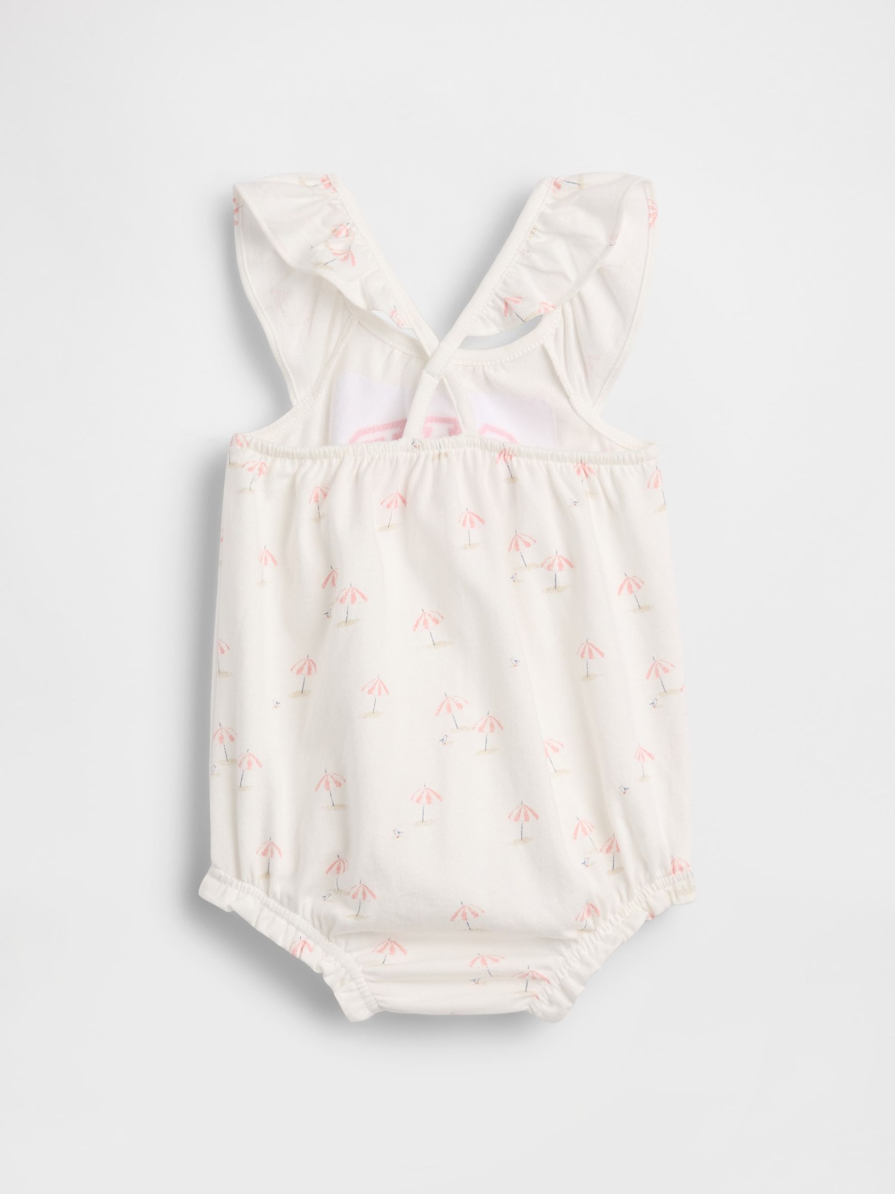 White Logo Bubble One-Piece - Image 2 of 2