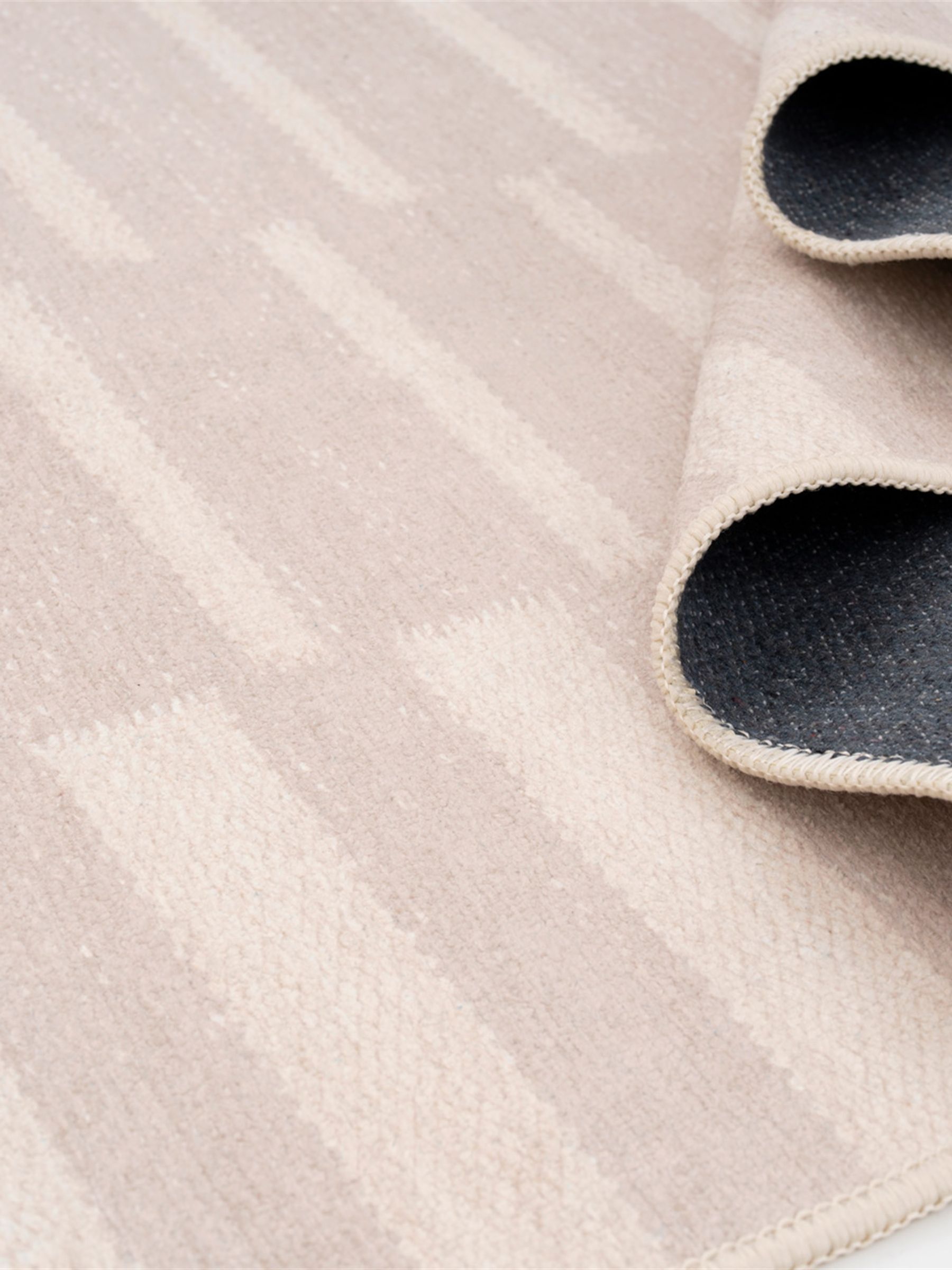 kukoon Beige Washable Faye Soft Geometric Rug - Image 3 of 7