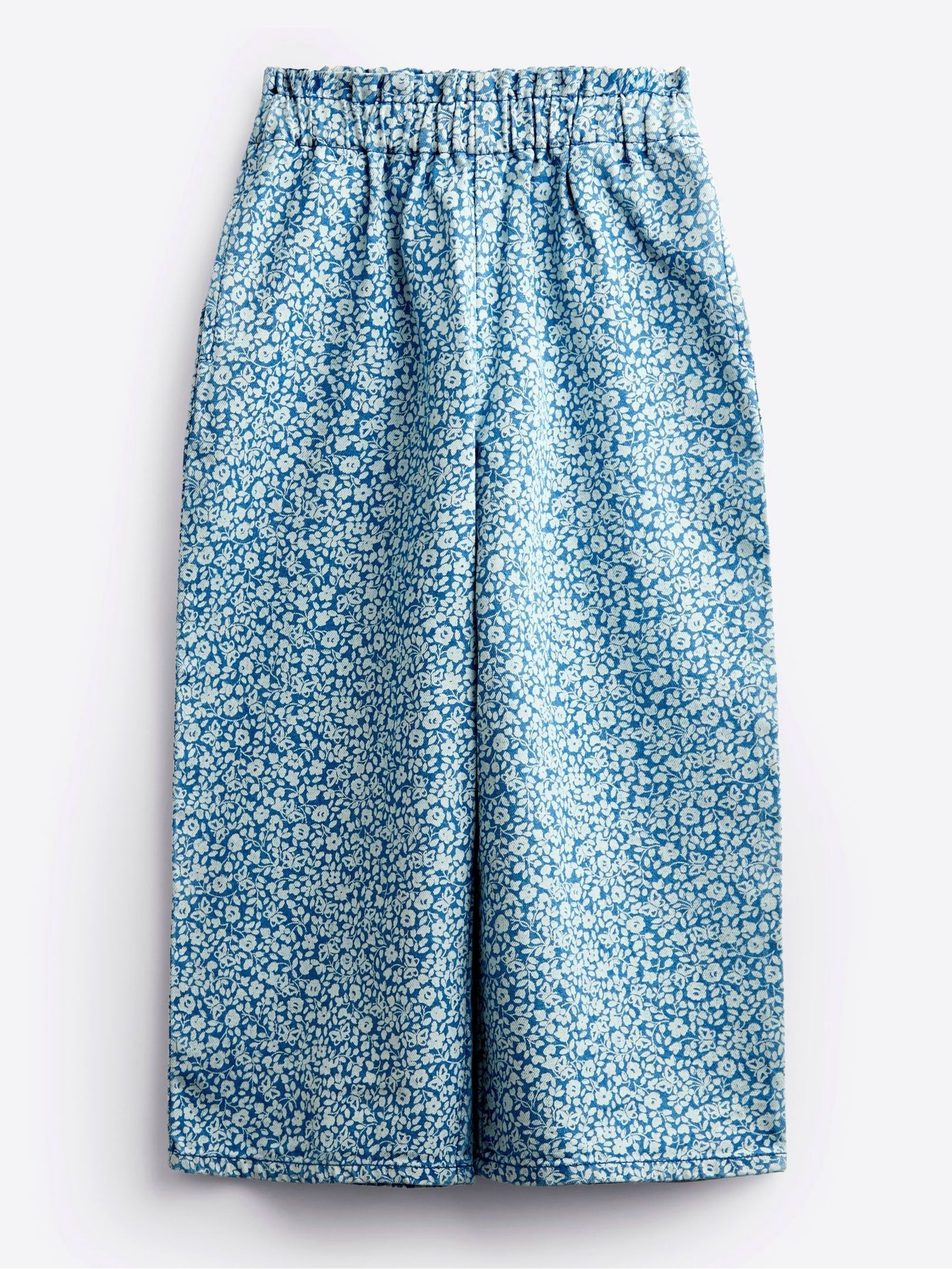Blue Printed Shirt & Trouser Set - Image 5 of 7