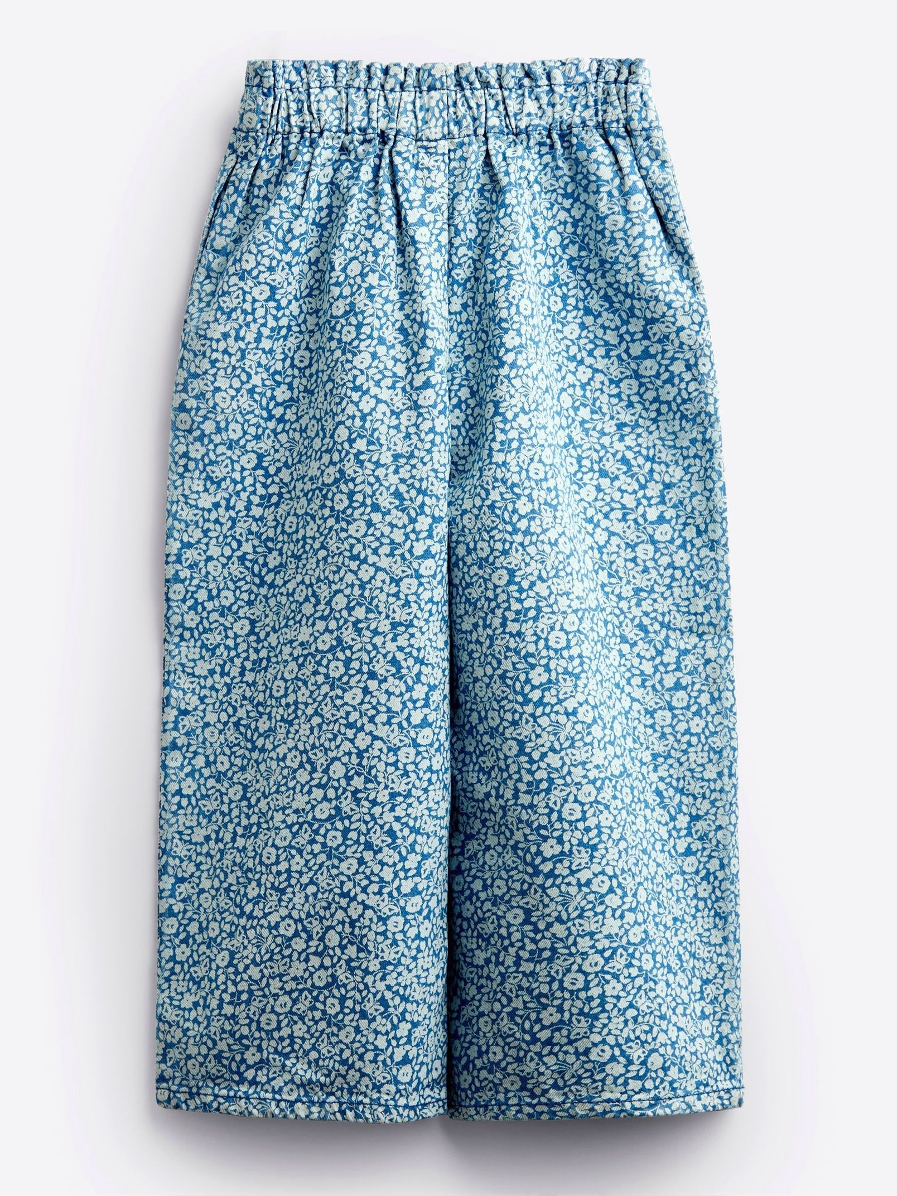 Blue Printed Shirt & Trouser Set - Image 6 of 7
