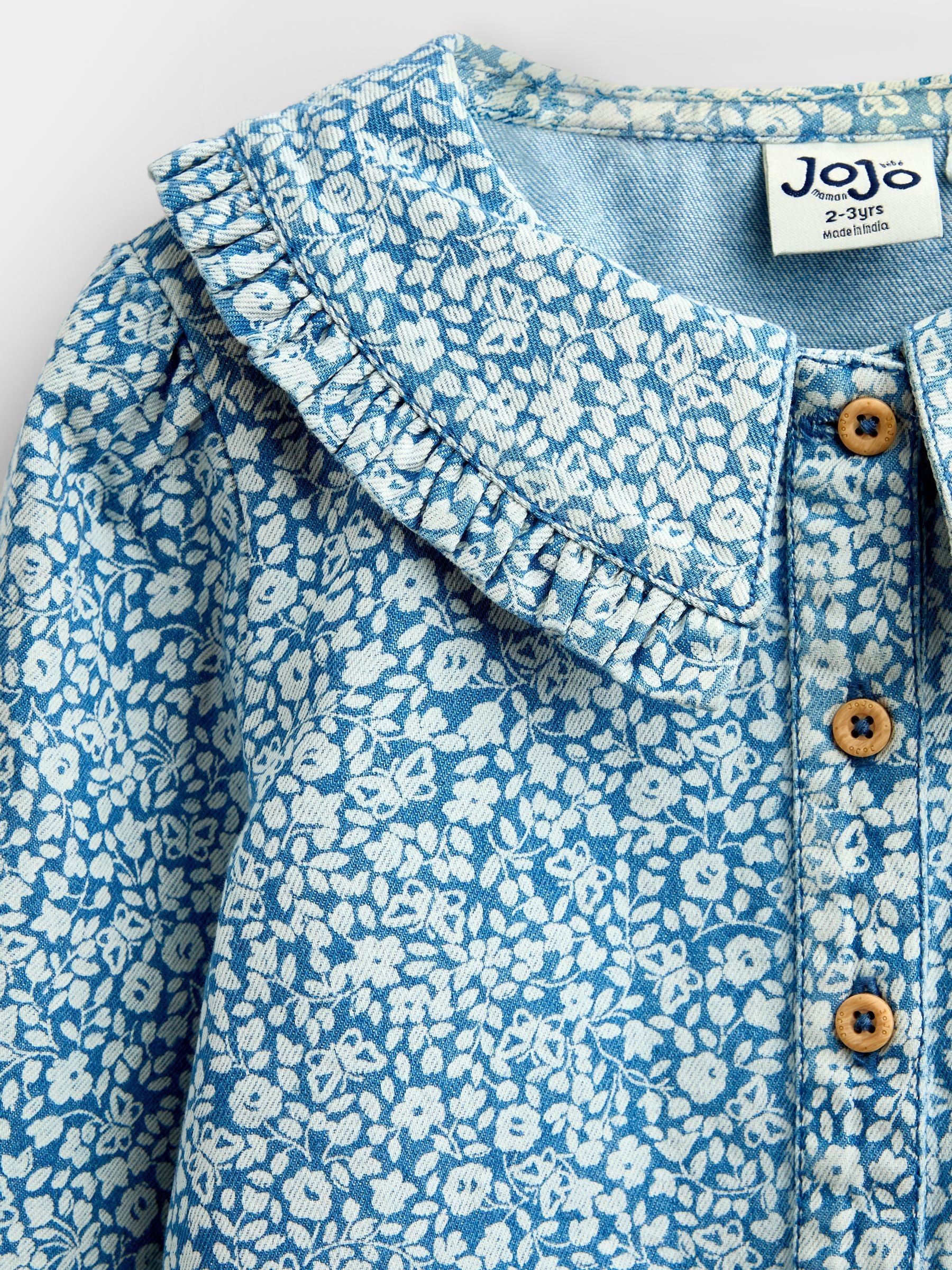 Blue Printed Shirt & Trouser Set - Image 7 of 7 Blue Printed Shirt & Trouser Set - Image 7 of 7