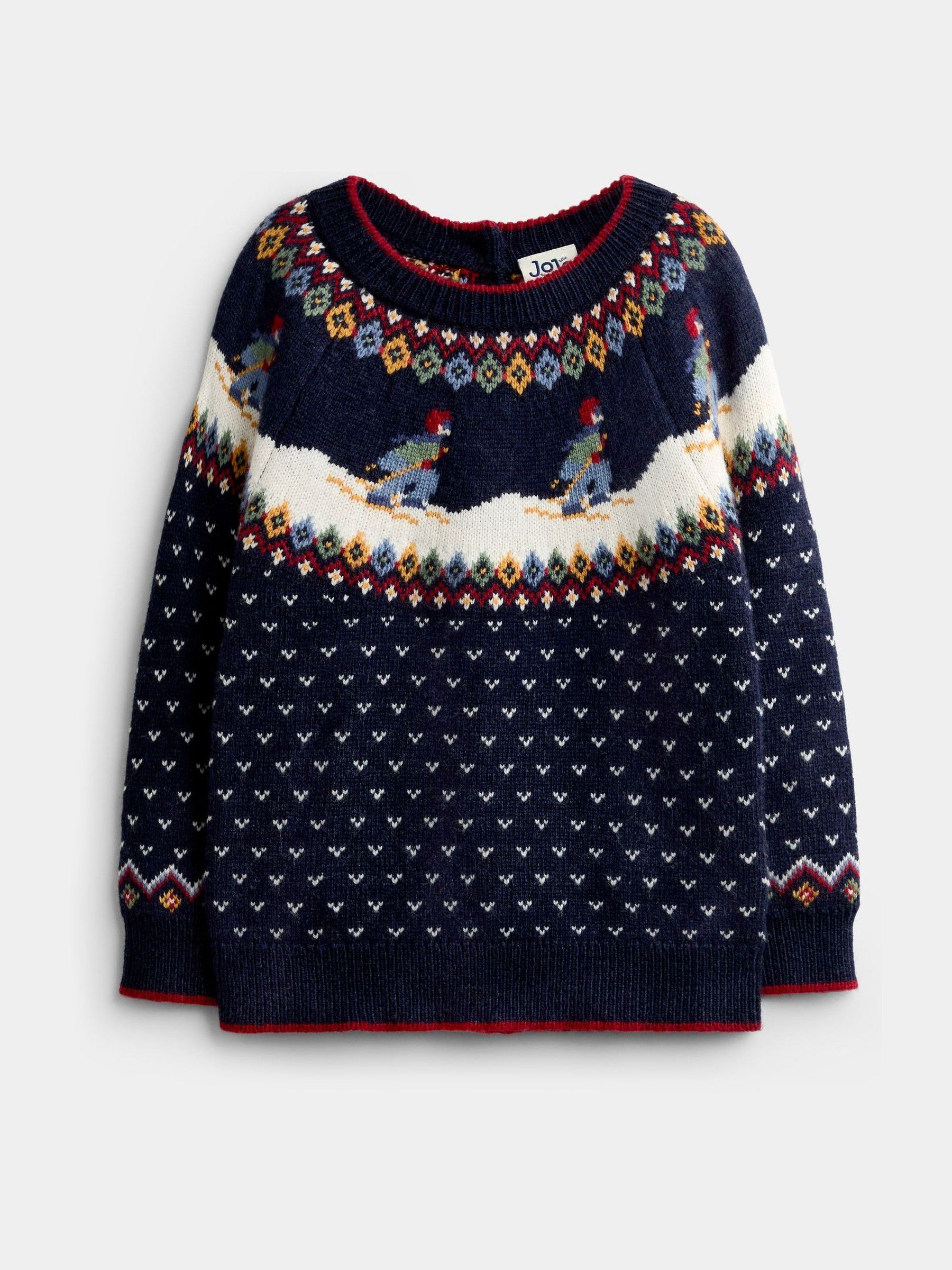 Blue Fairisle Jumper - Image 1 of 4