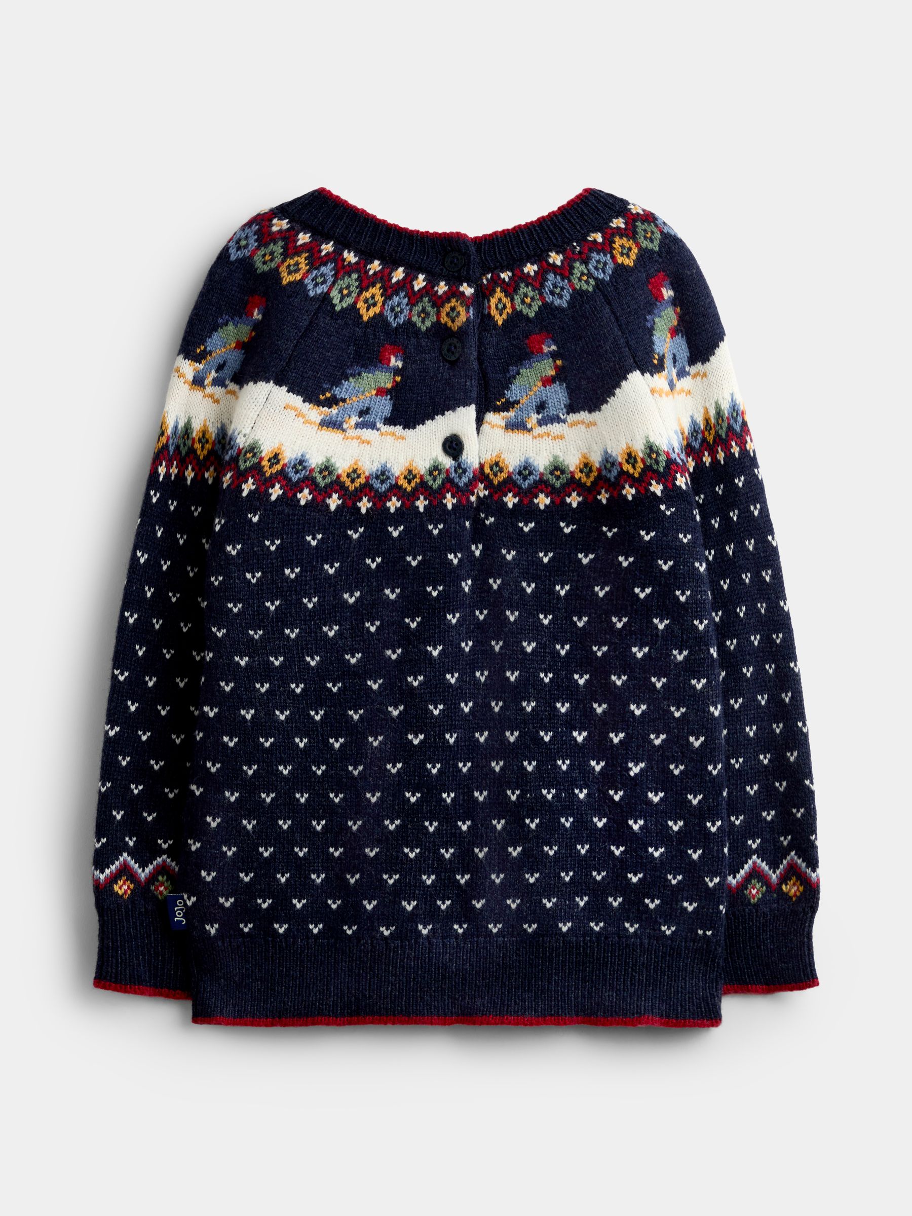 Blue Fairisle Jumper - Image 2 of 4