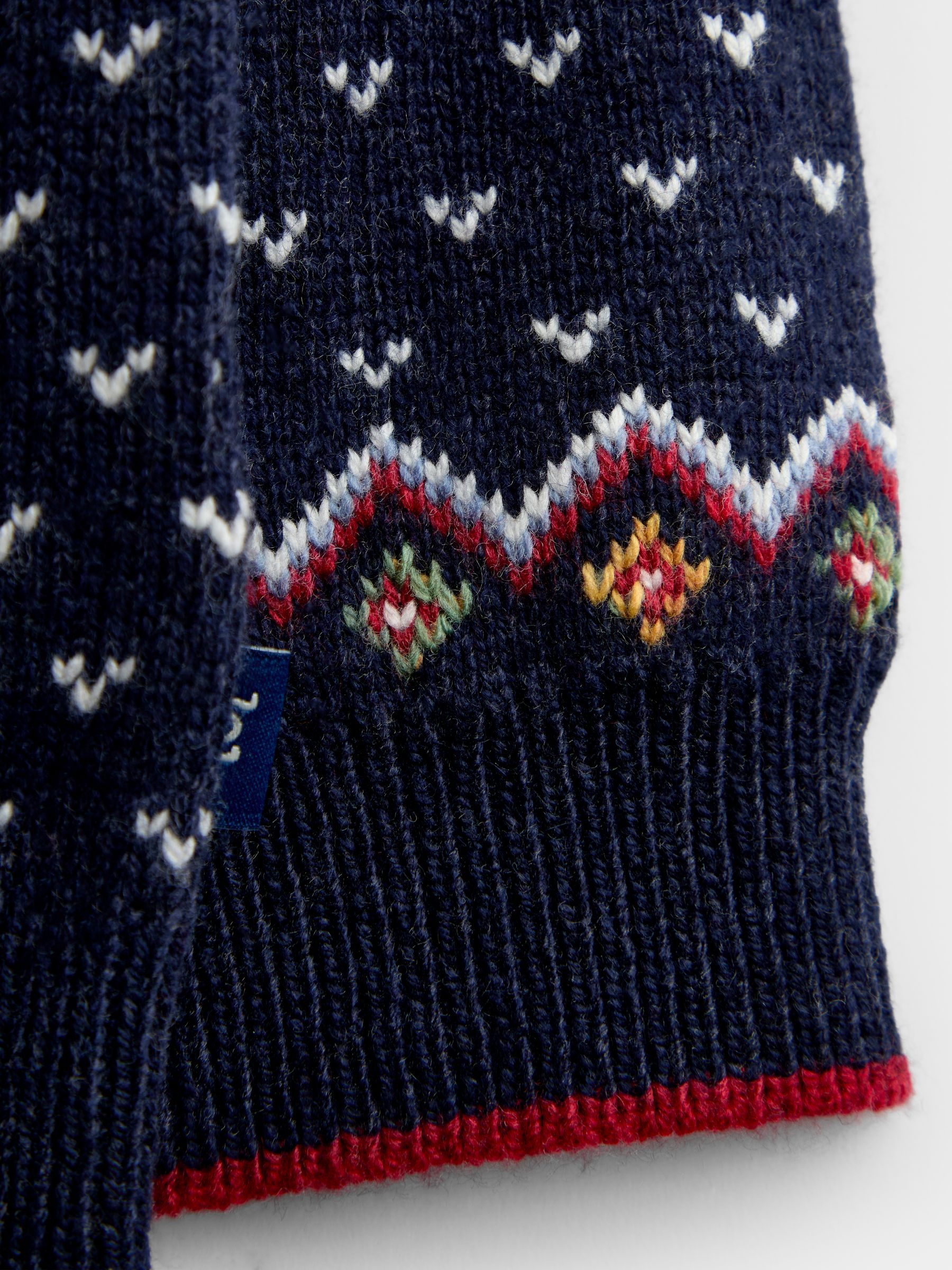 Blue Fairisle Jumper - Image 4 of 4 Blue Fairisle Jumper - Image 4 of 4