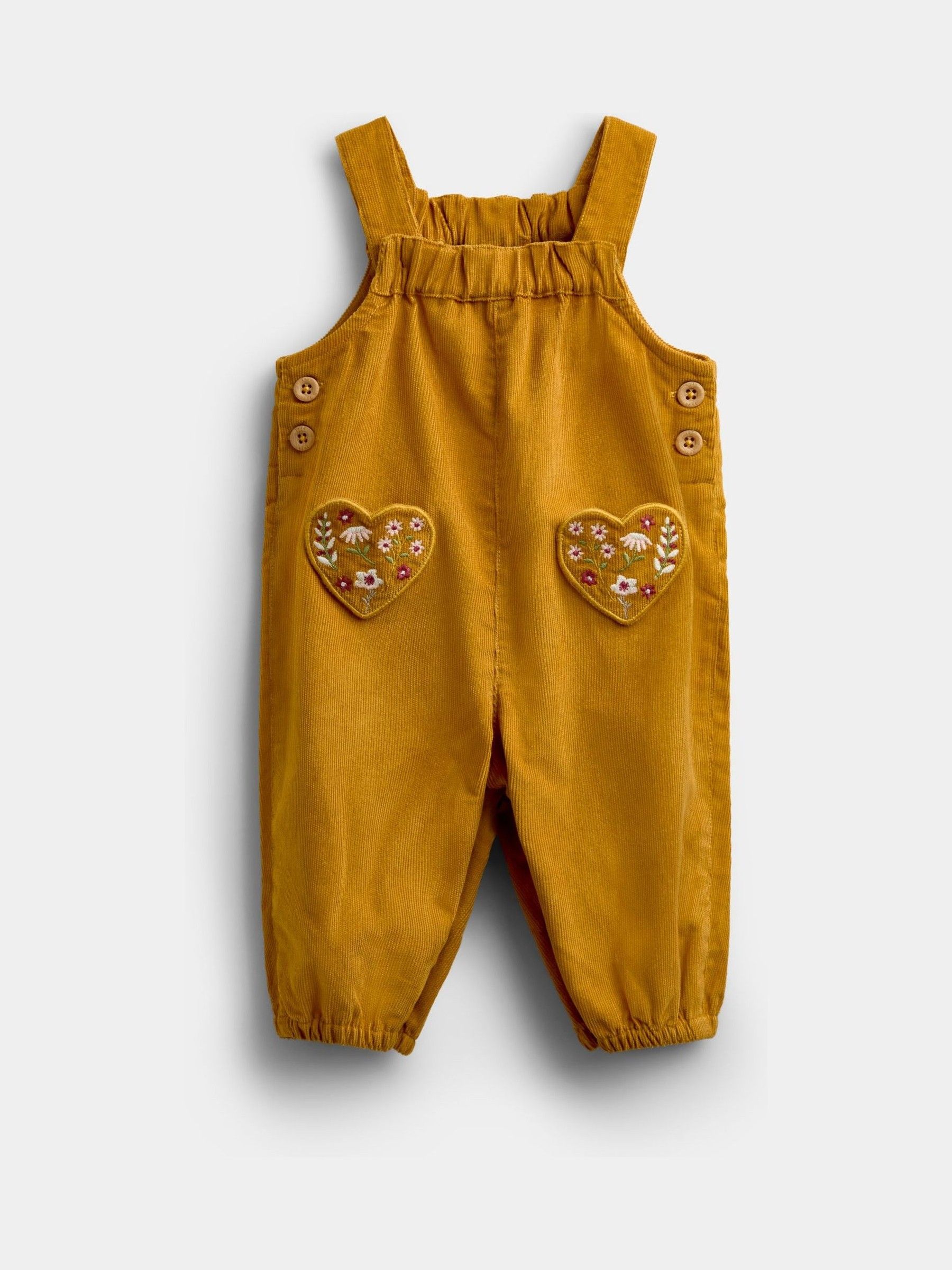 Yellow Heart Dungaree Set - Image 4 of 7