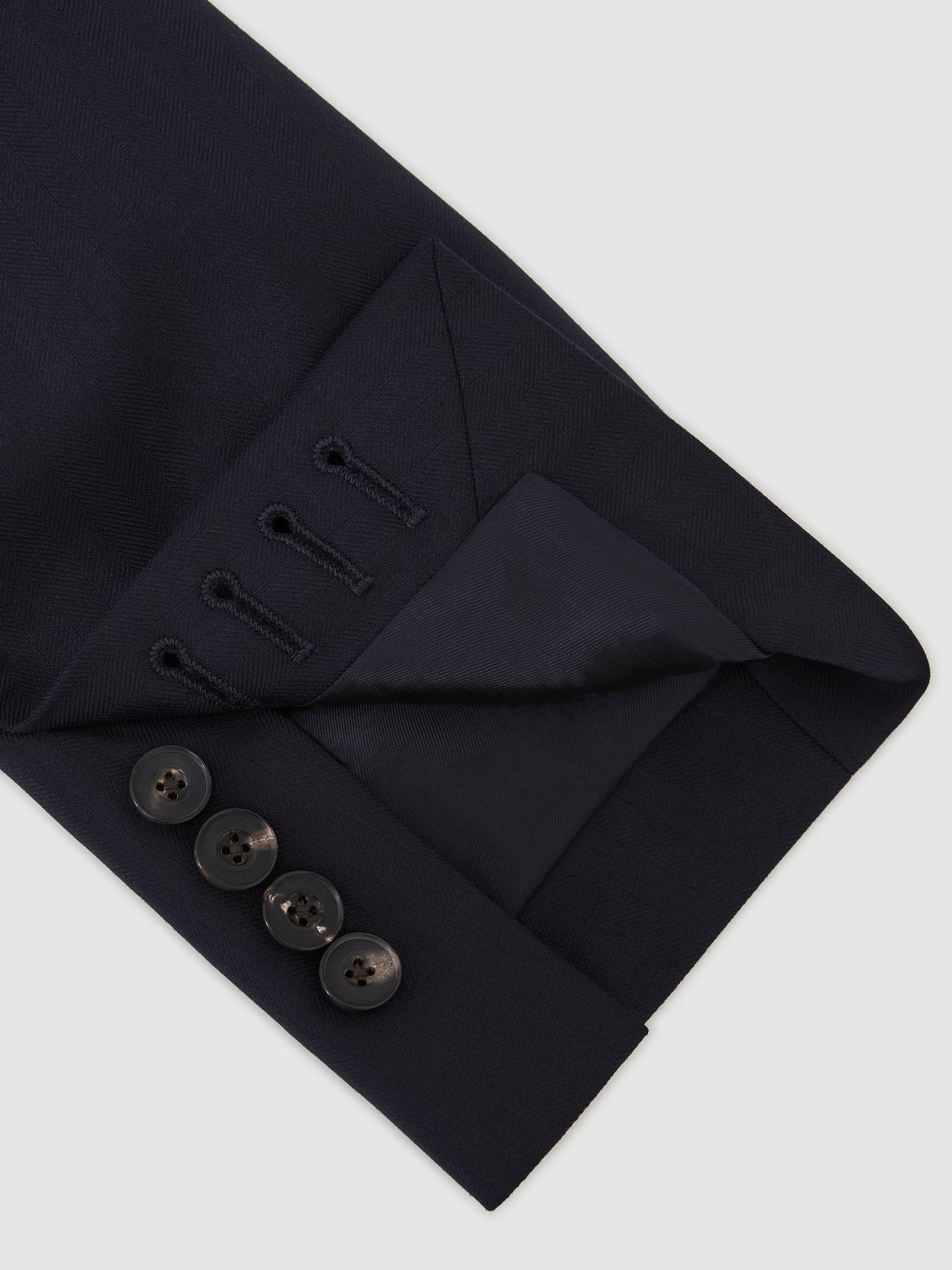 Suit Jacket in Navy - Image 8 of 10