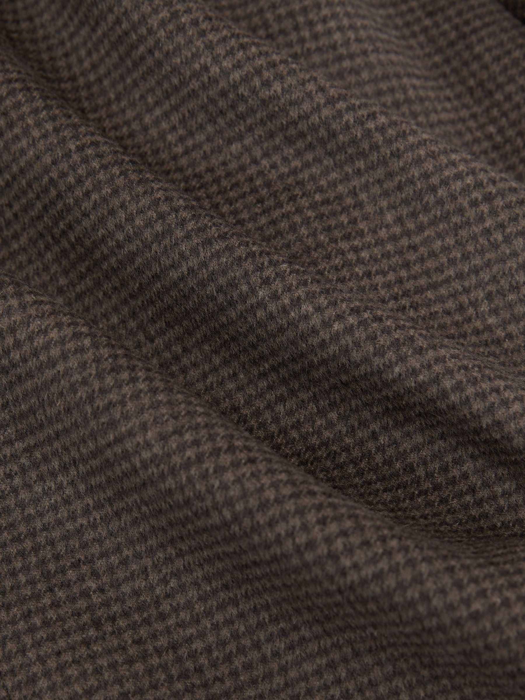 Check Single-Breasted Blazer with Gilet Insert Tailored-Fit in Brown - Image 12 of 12