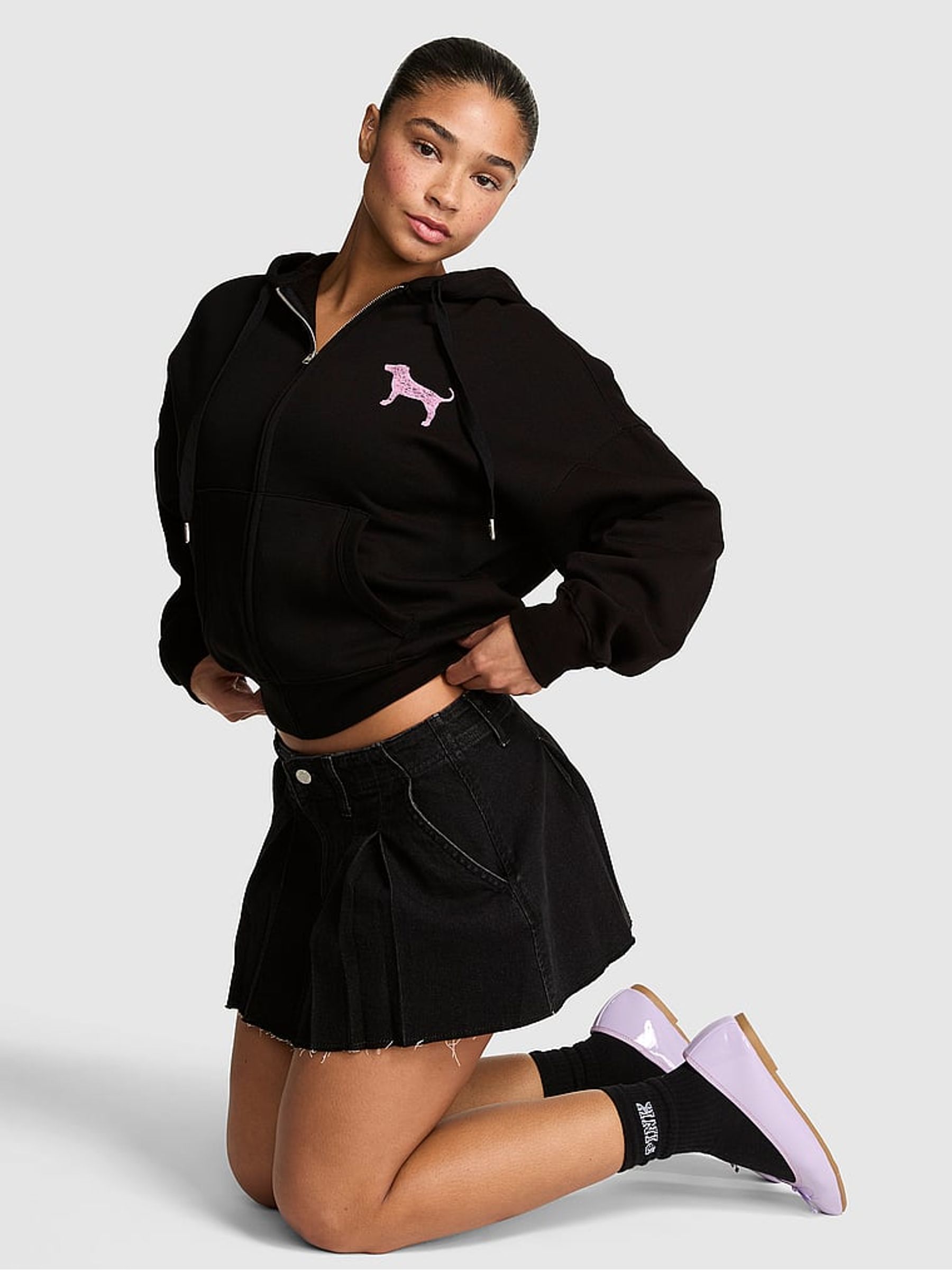 Black Fleece Hoodie - Image 1 of 2 Black Fleece Hoodie - Image 1 of 2