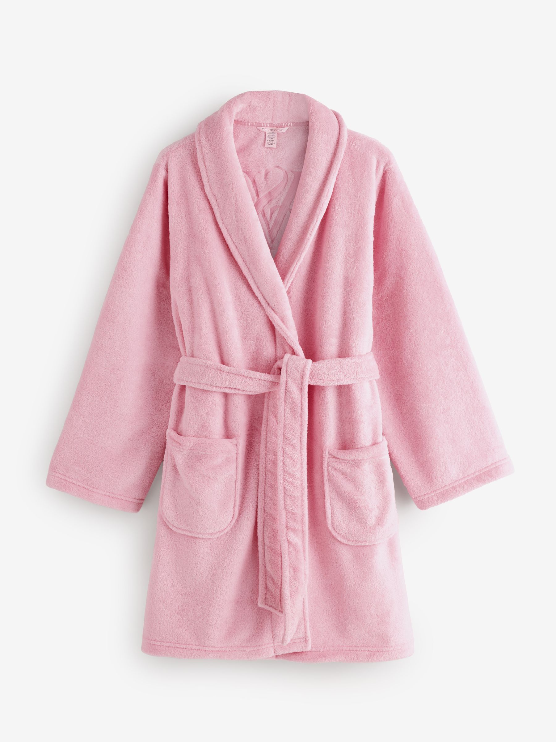 Pretty Blossom Pink Fluffy Robe - Image 1 of 4