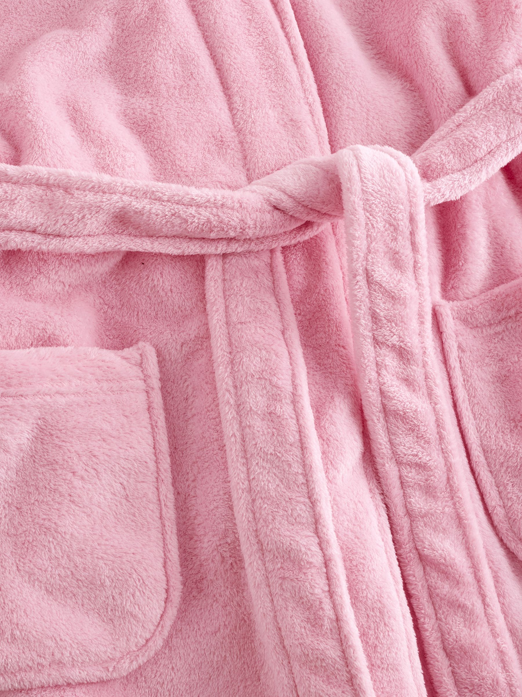 Pretty Blossom Pink Fluffy Robe - Image 3 of 4