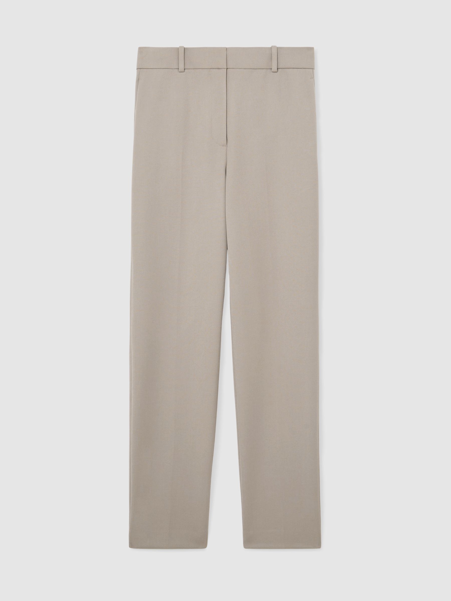 Petite Slim-Fit Suit Trousers in Stone Neutral - image 1