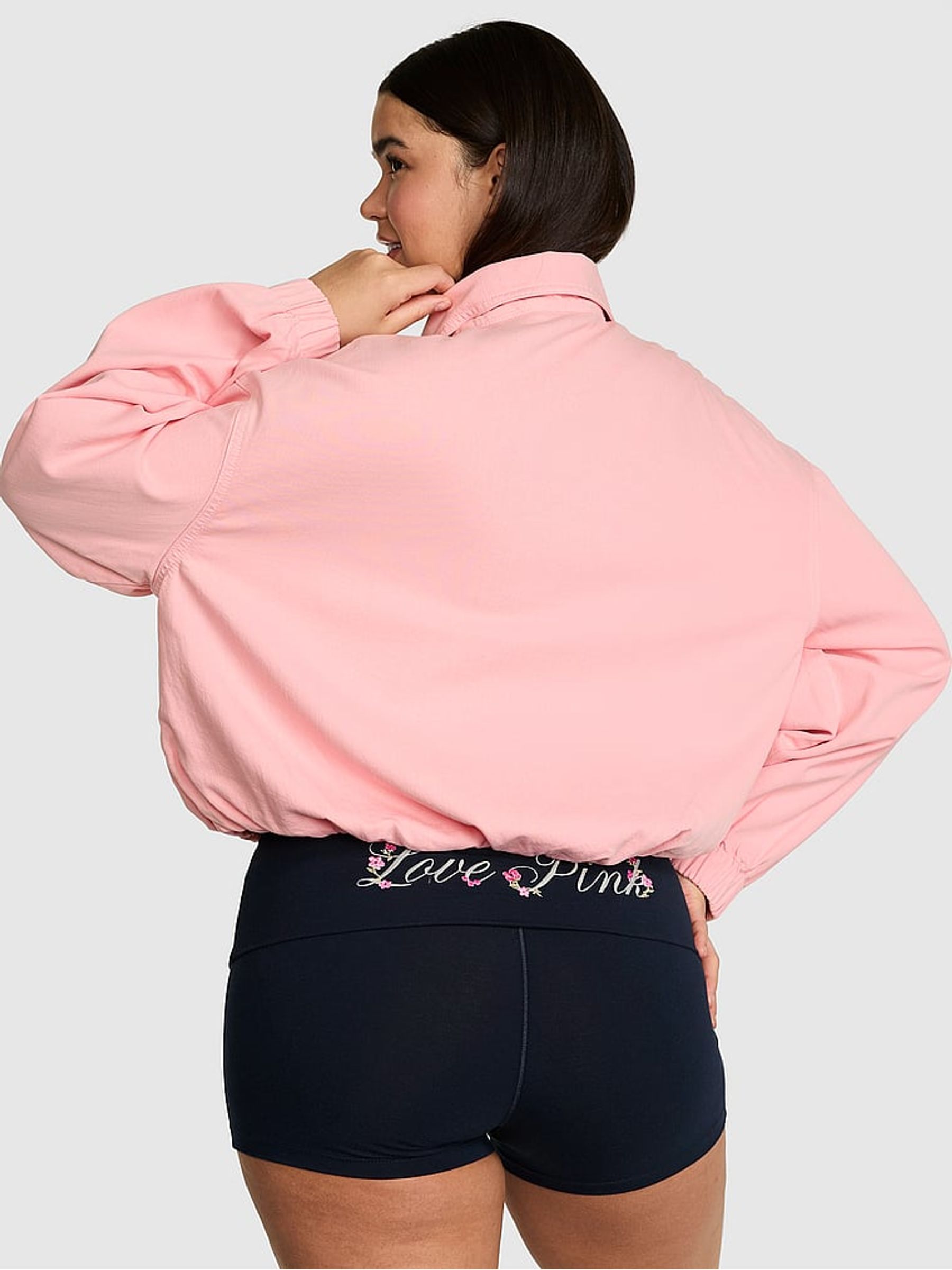Dollhouse Pink Bubble Hem Jacket - Image 2 of 3