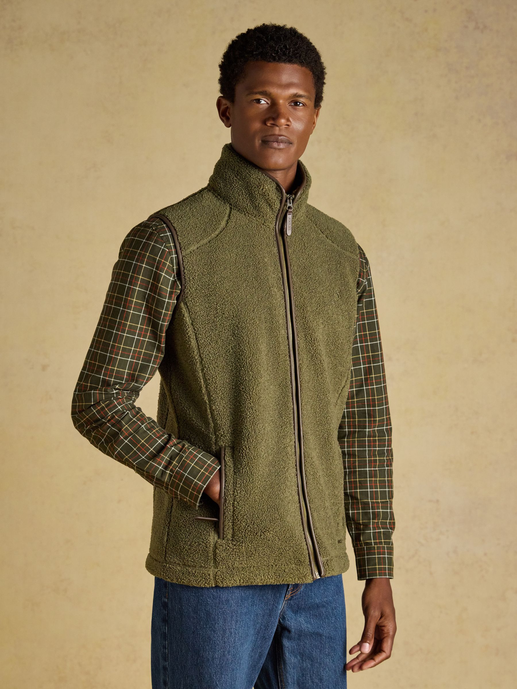 Green Heritage Borg Fleece Gilet - Image 2 of 11 Green Heritage Borg Fleece Gilet - Image 2 of 11