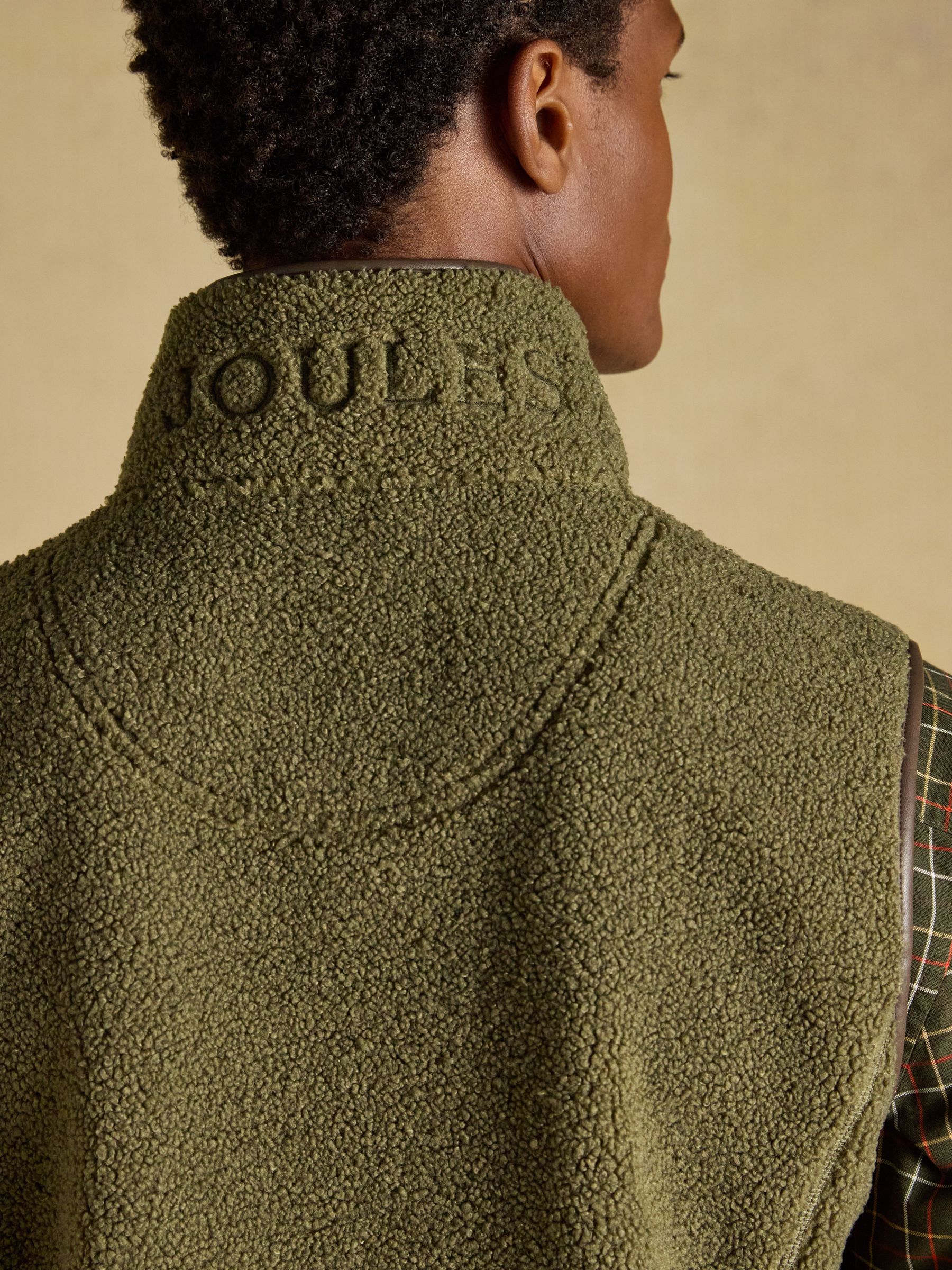 Green Heritage Borg Fleece Gilet - Image 9 of 11