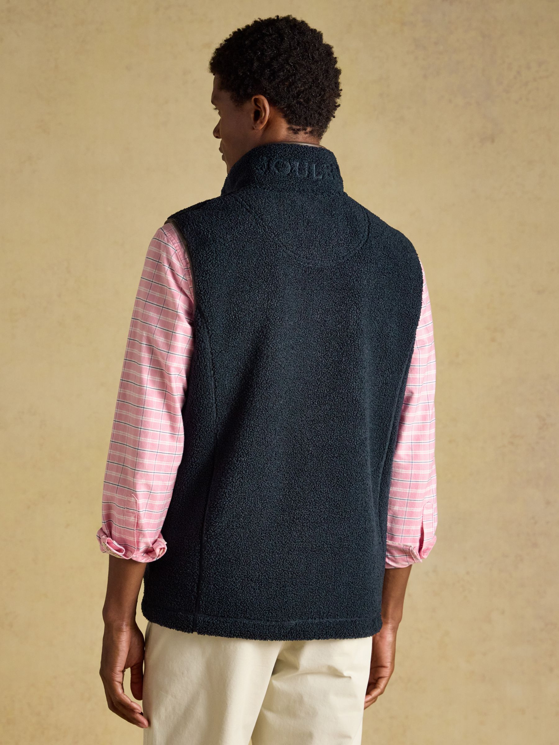 Navy Heritage Borg Fleece Gilet - Image 2 of 10