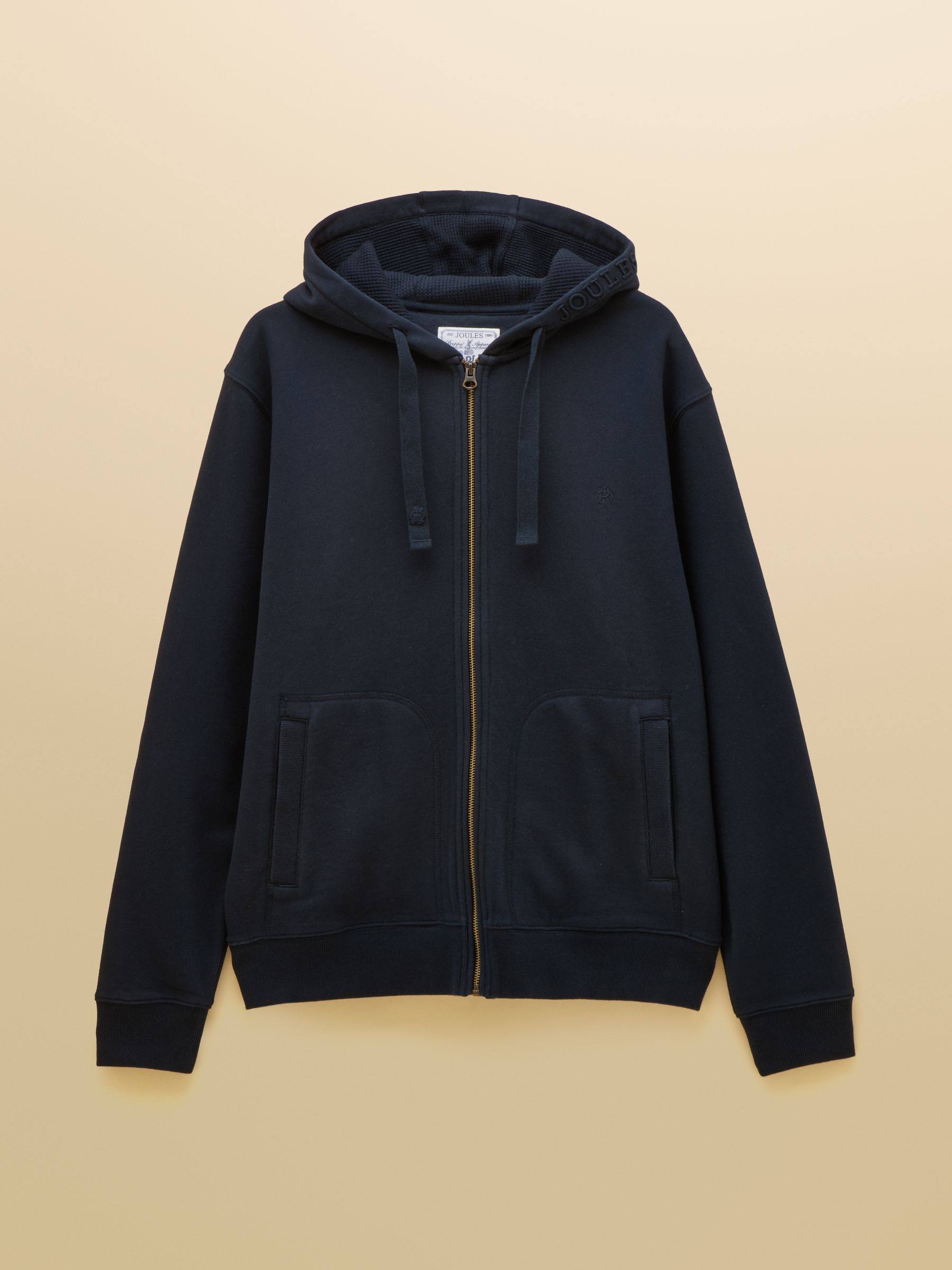Navy Zip Through Hoodie - Image 7 of 7