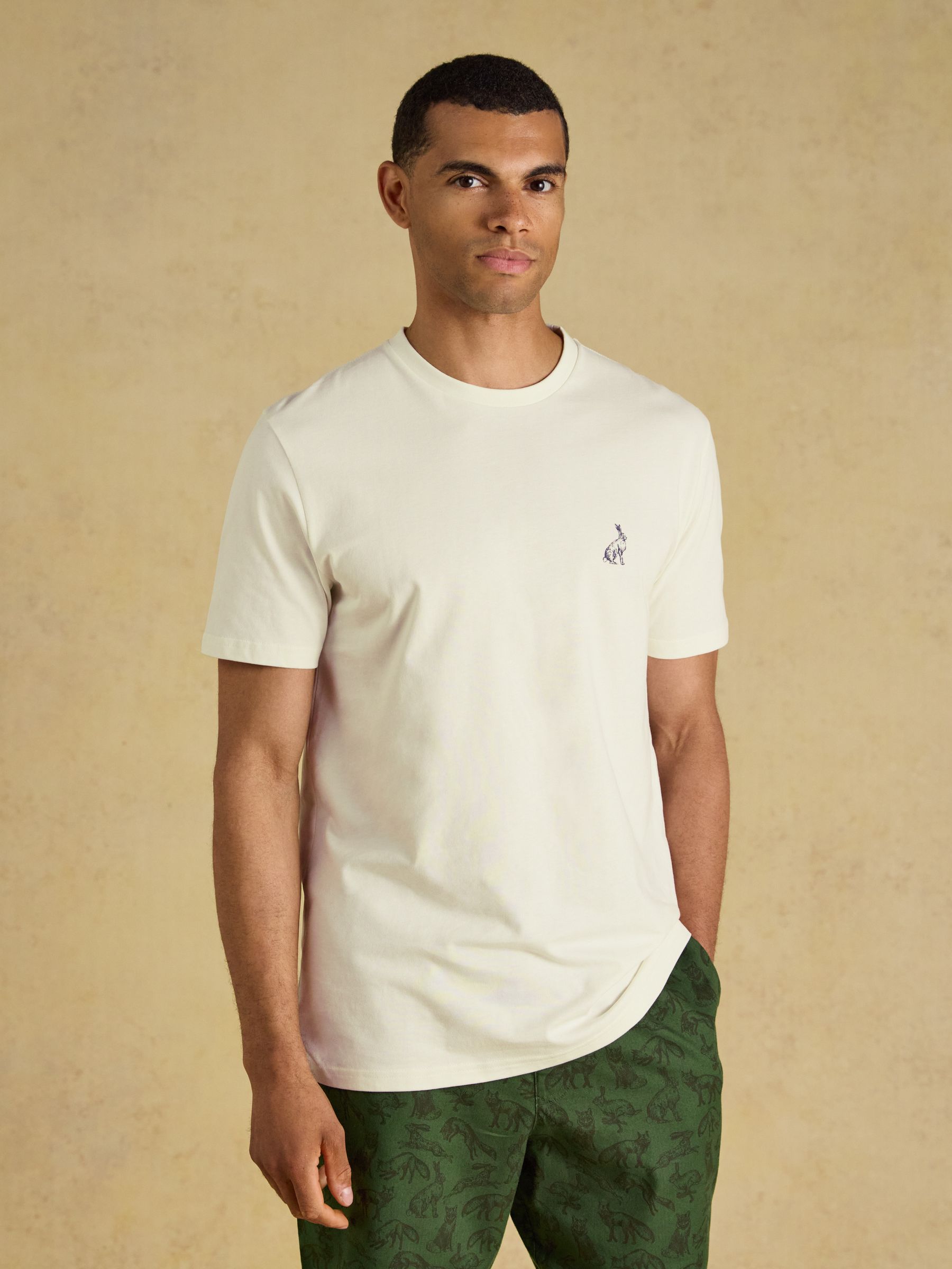 Dozer Green & Ecru Short Pyjama Set - Image 2 of 13