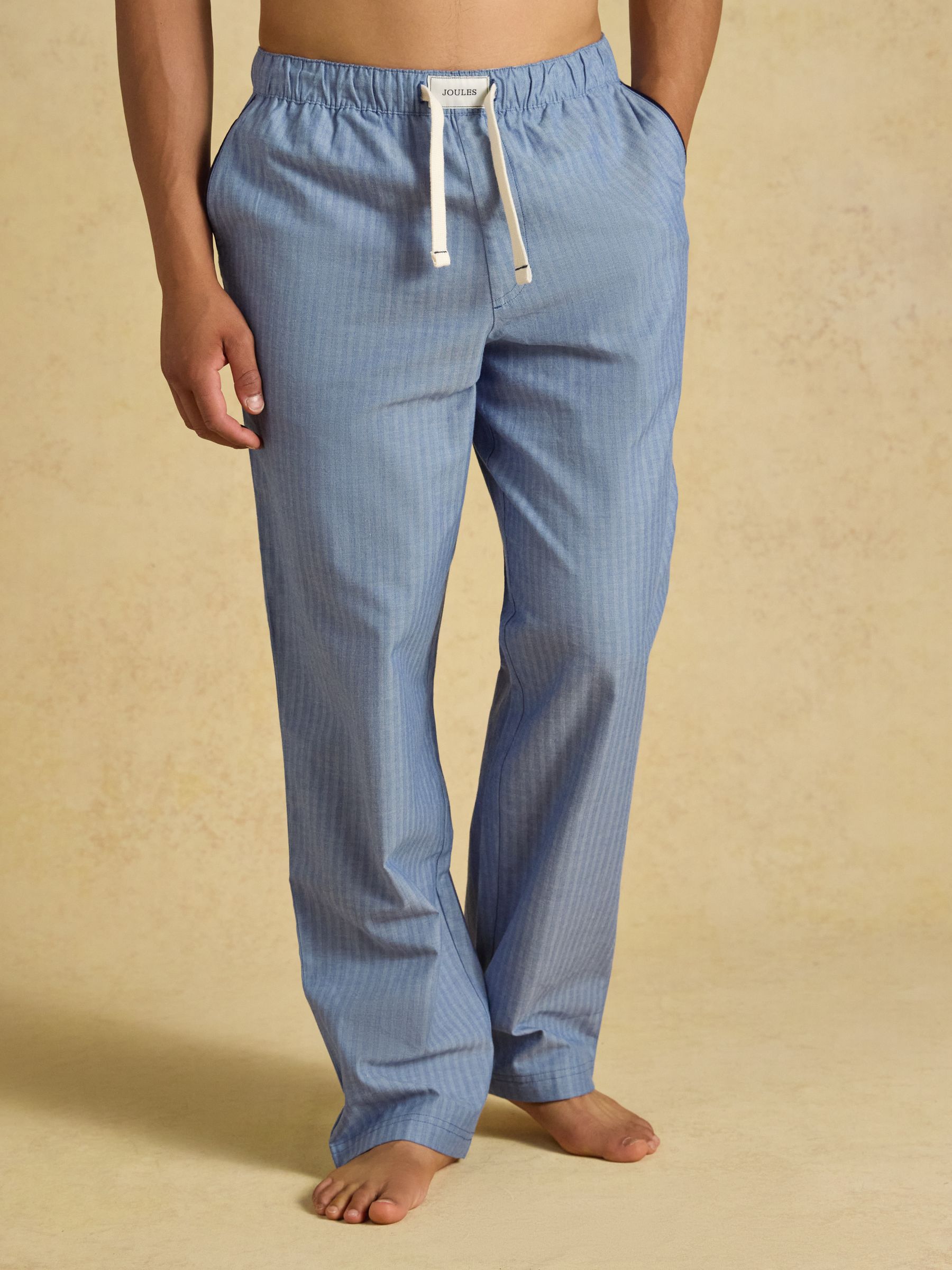 Blue Flannel Pyjama Bottoms - Image 1 of 7 Blue Flannel Pyjama Bottoms - Image 1 of 7