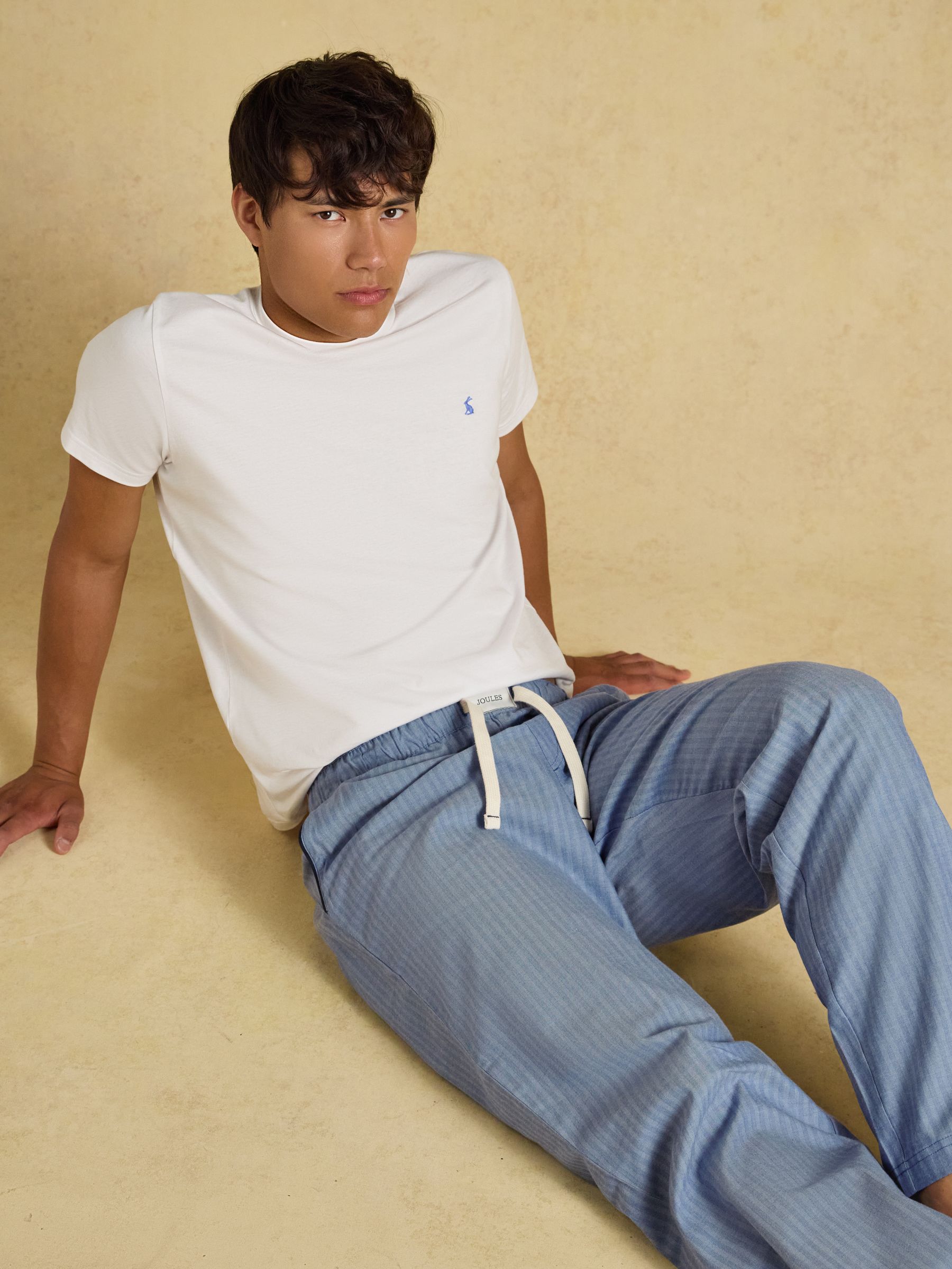 Blue Flannel Pyjama Bottoms - Image 6 of 7