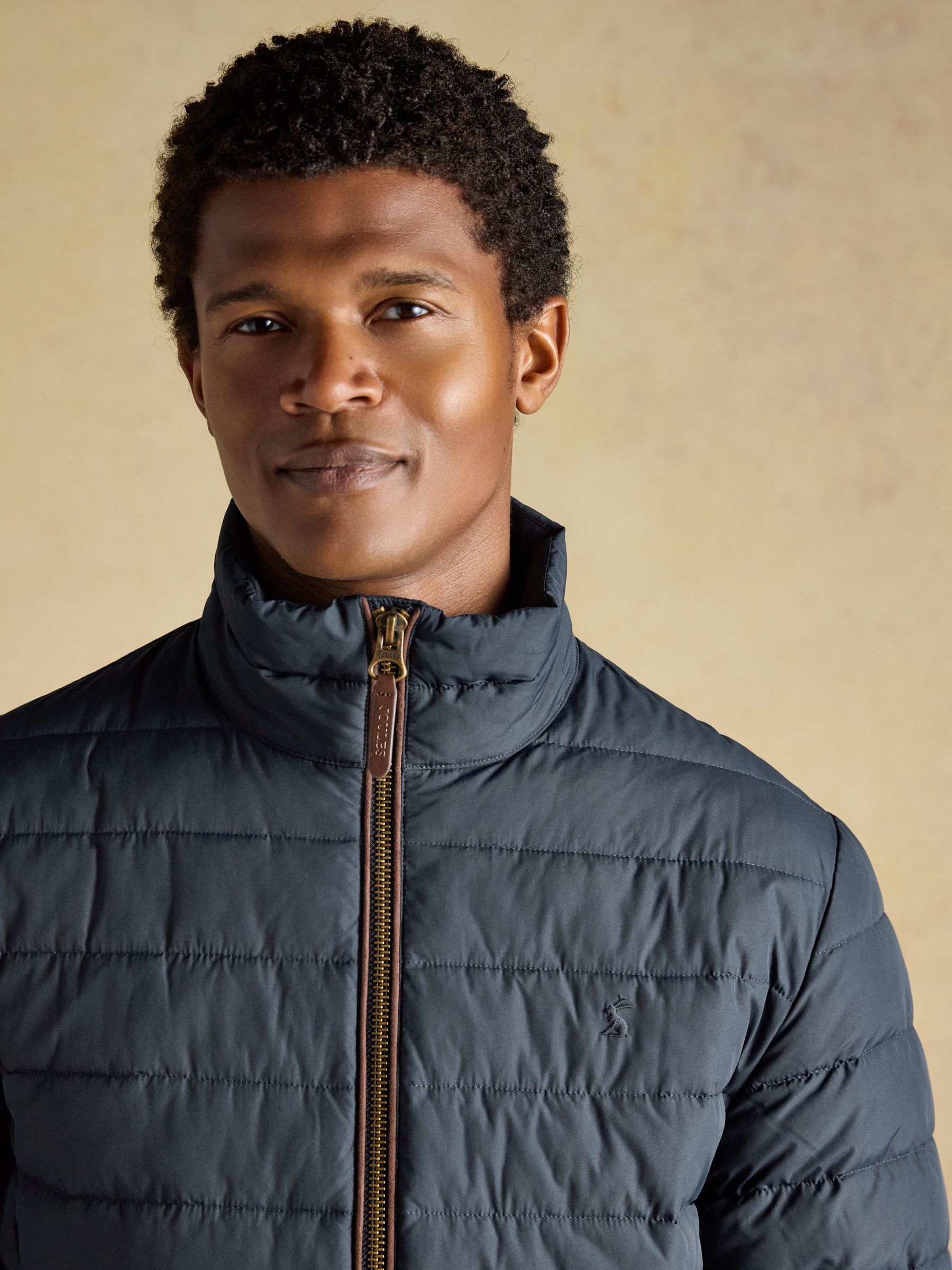 Navy Heritage Padded Coat - Image 3 of 10