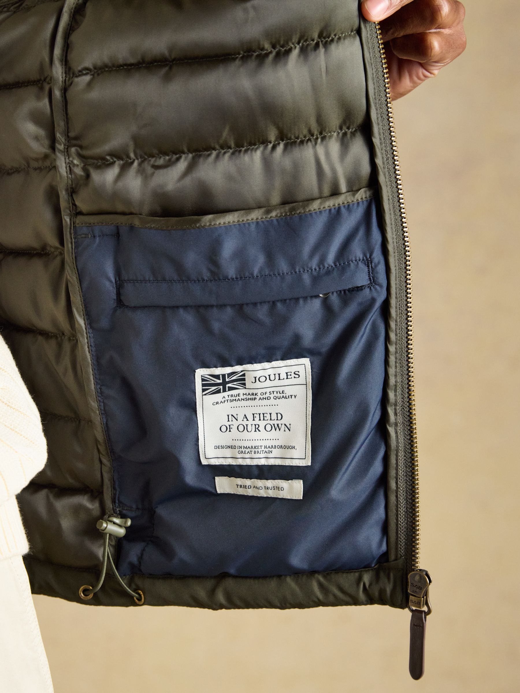 Green Heritage Padded Coat - Image 9 of 10