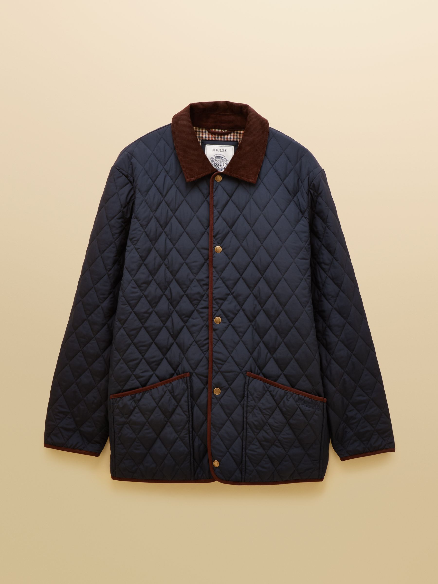 Navy Quilted Jacket - Image 9 of 9 Navy Quilted Jacket - Image 9 of 9