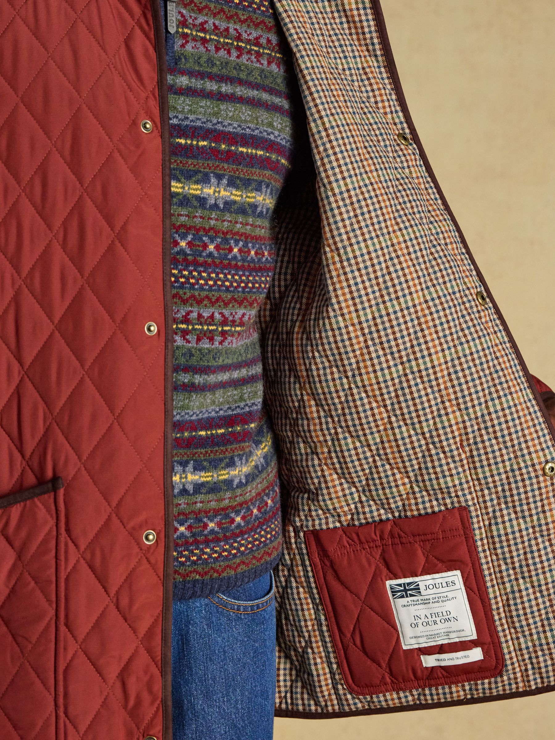 Brick Quilted Jacket - Image 5 of 10