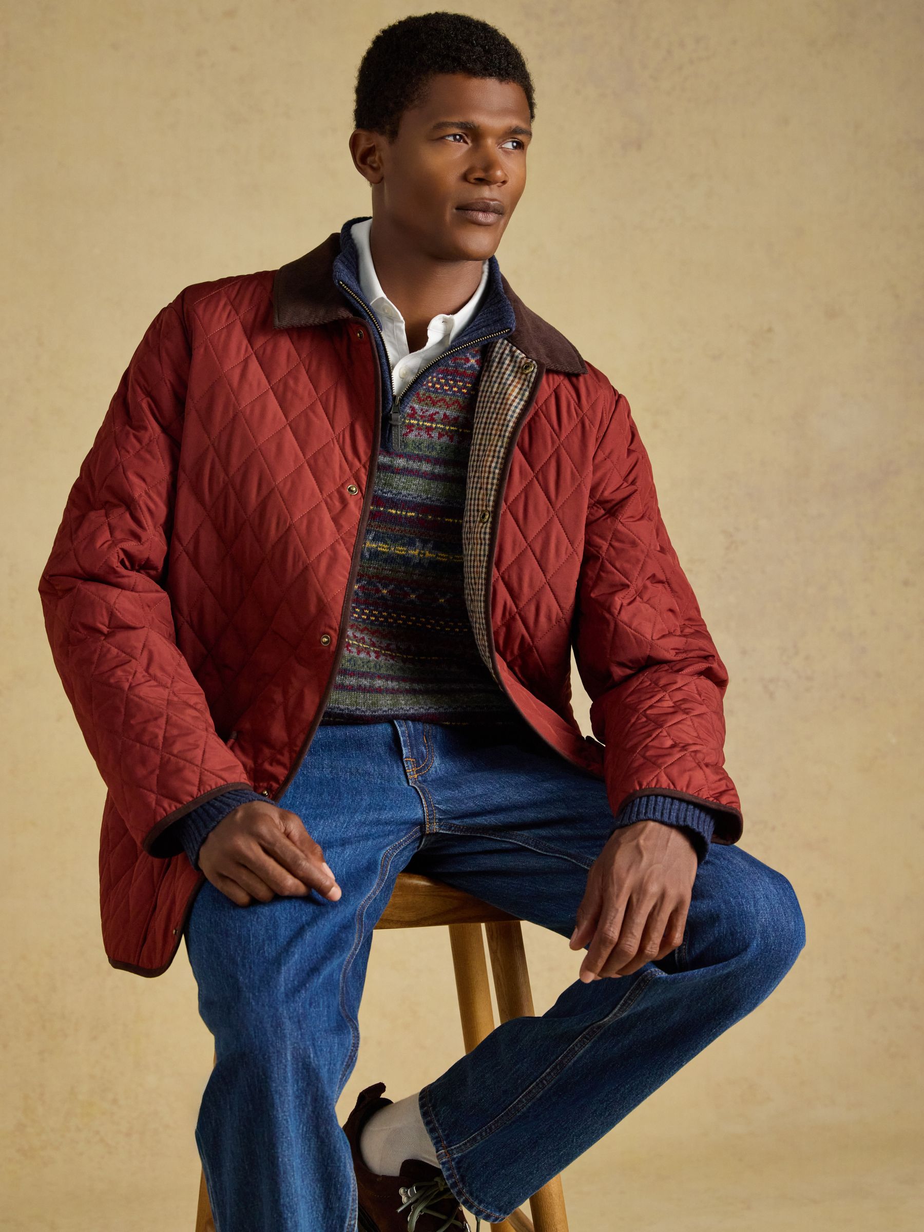 Brick Quilted Jacket - Image 8 of 10