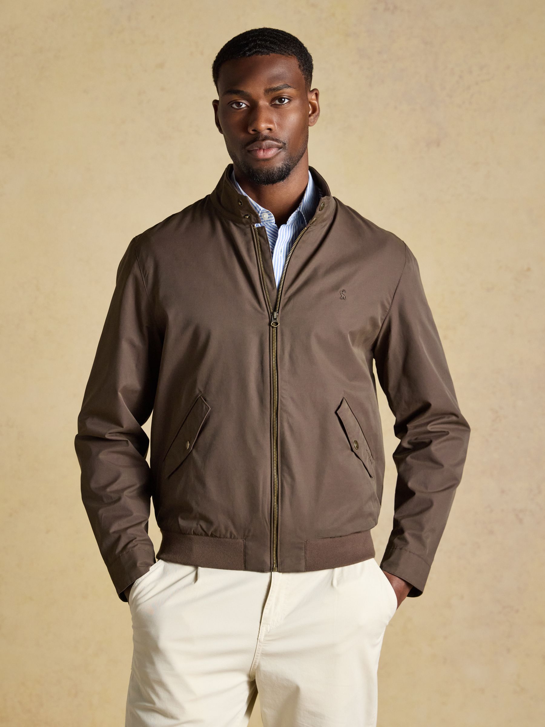 Brown Harrington Jacket - Image 1 of 10