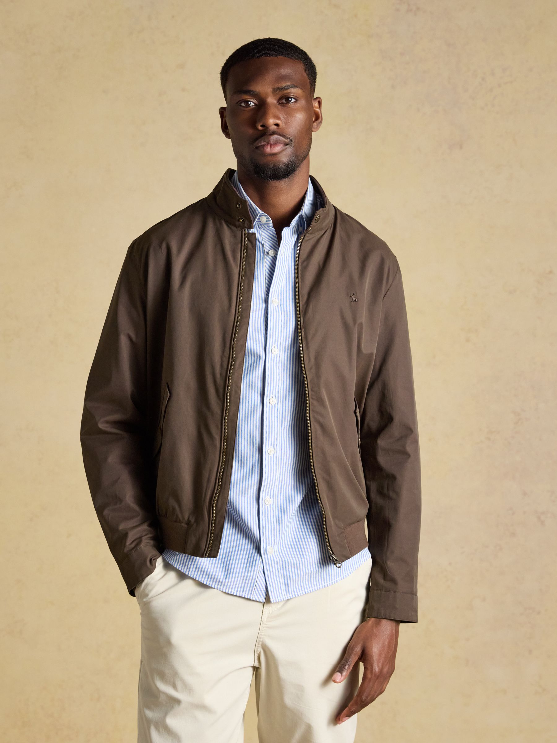 Brown Harrington Jacket - Image 6 of 10