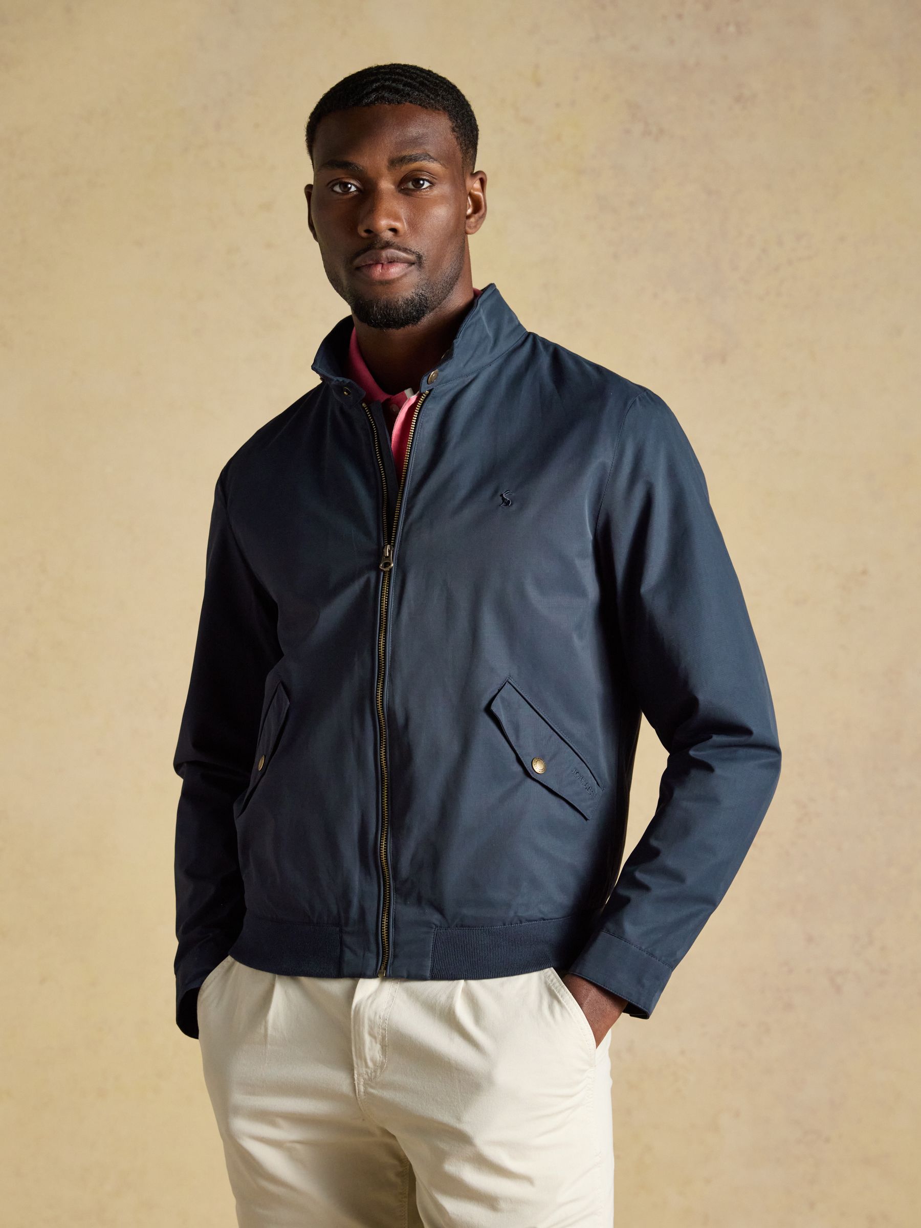 Navy Harrington Jacket - Image 3 of 11