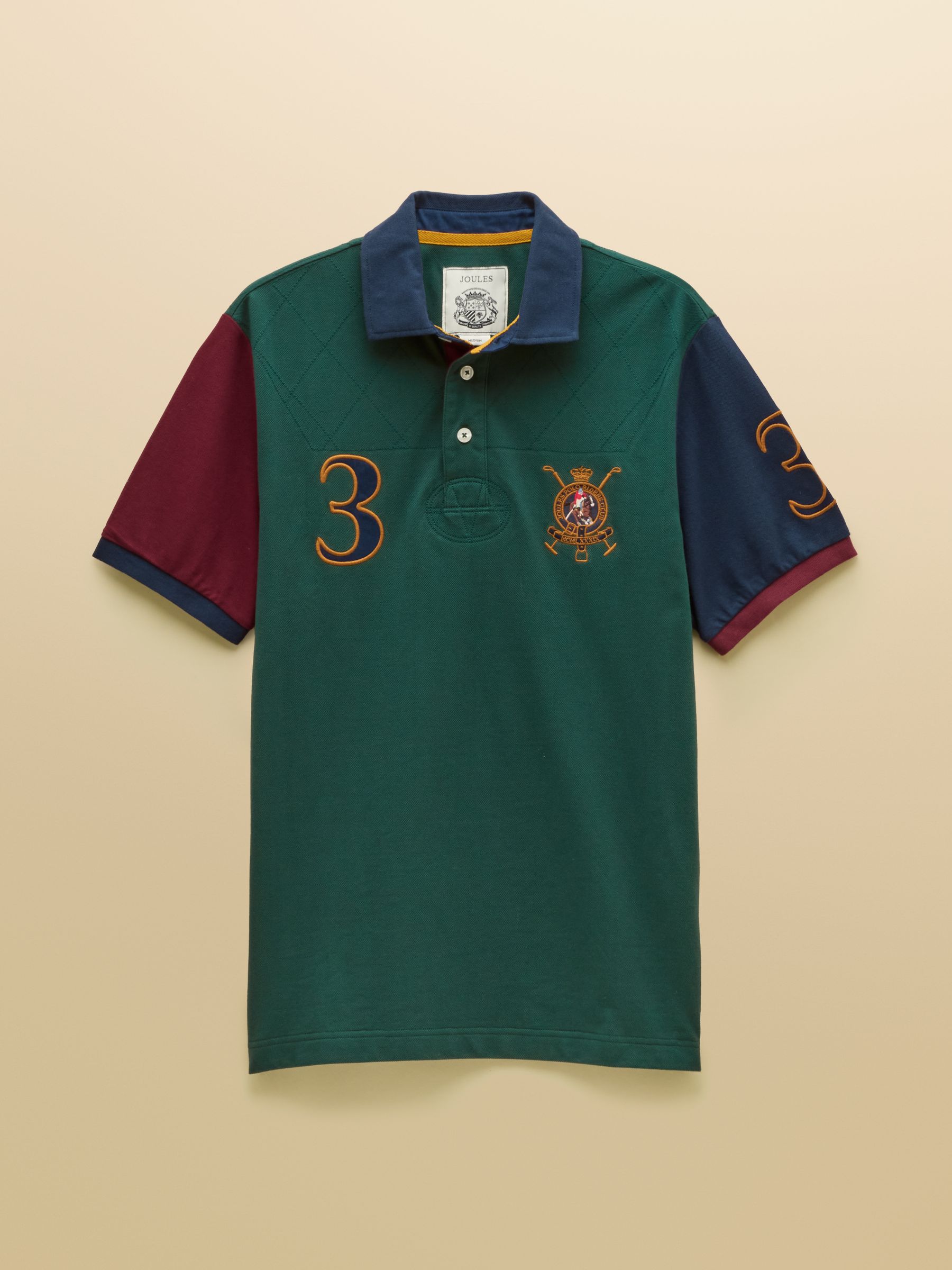 Woody Green Embellished Cotton Pique Polo Shirt - Image 8 of 8 Woody Green Embellished Cotton Pique Polo Shirt - Image 8 of 8