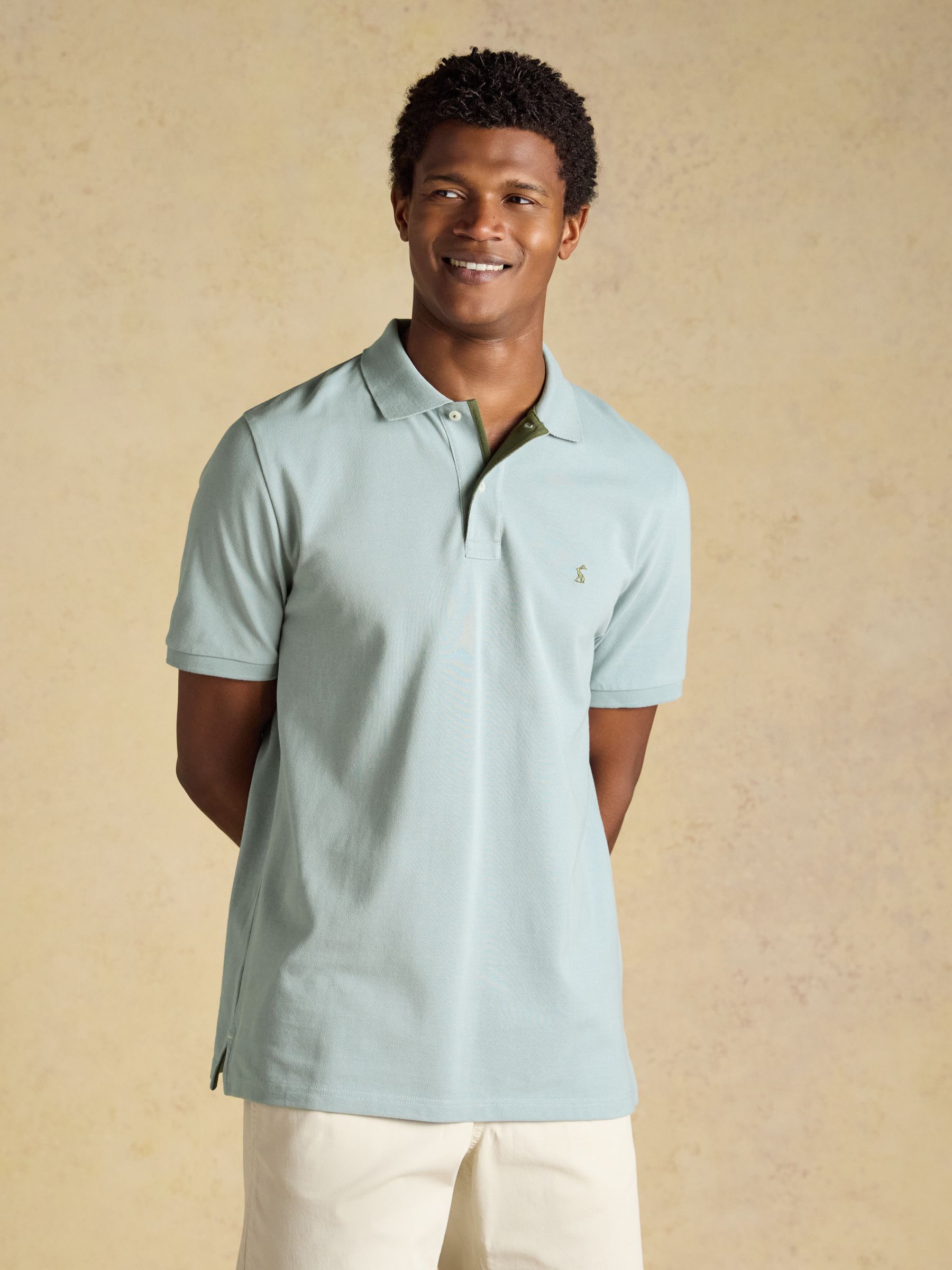 Woody Blue/Navy/Striped Polo Shirts 3 Pack - Image 2 of 10