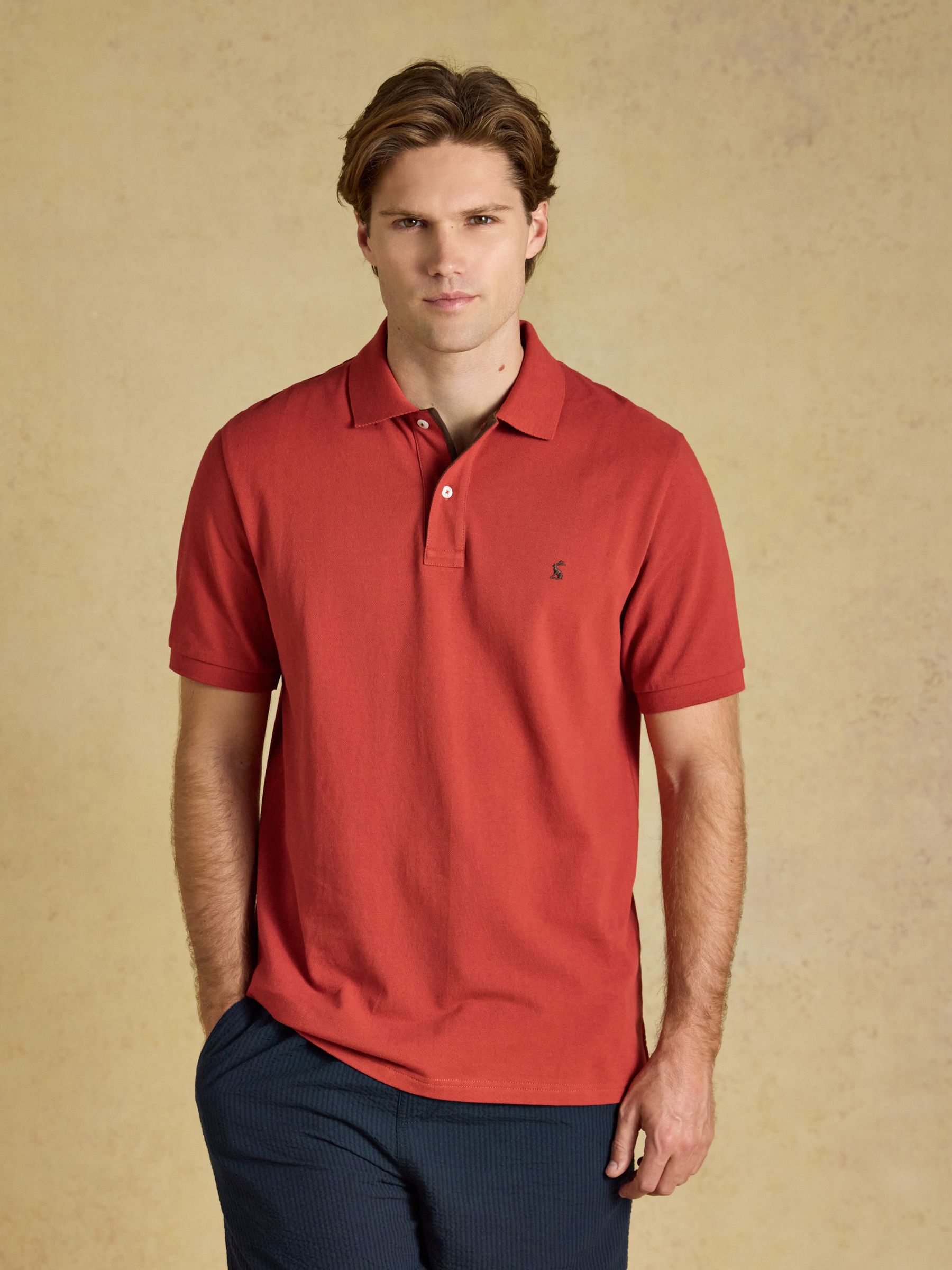 Woody Navy/Burgundy/Green/Orange/Brown Multipack Polo Shirts (5 Pack) - Image 4 of 9