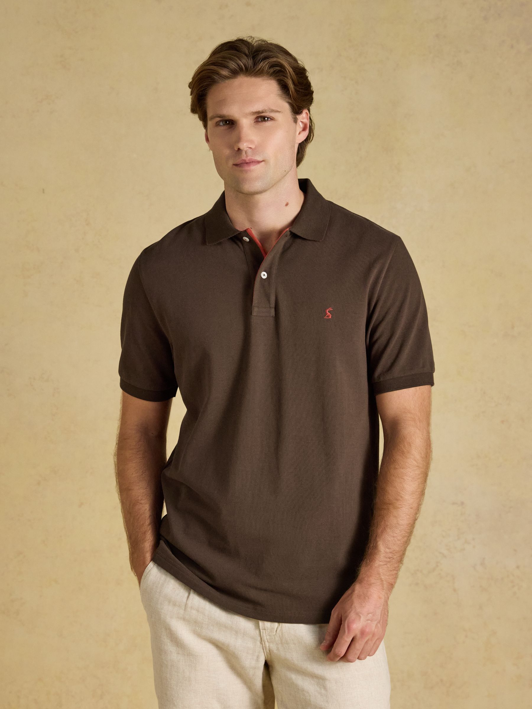 Woody Navy/Burgundy/Green/Orange/Brown Multipack Polo Shirts (5 Pack) - Image 5 of 9