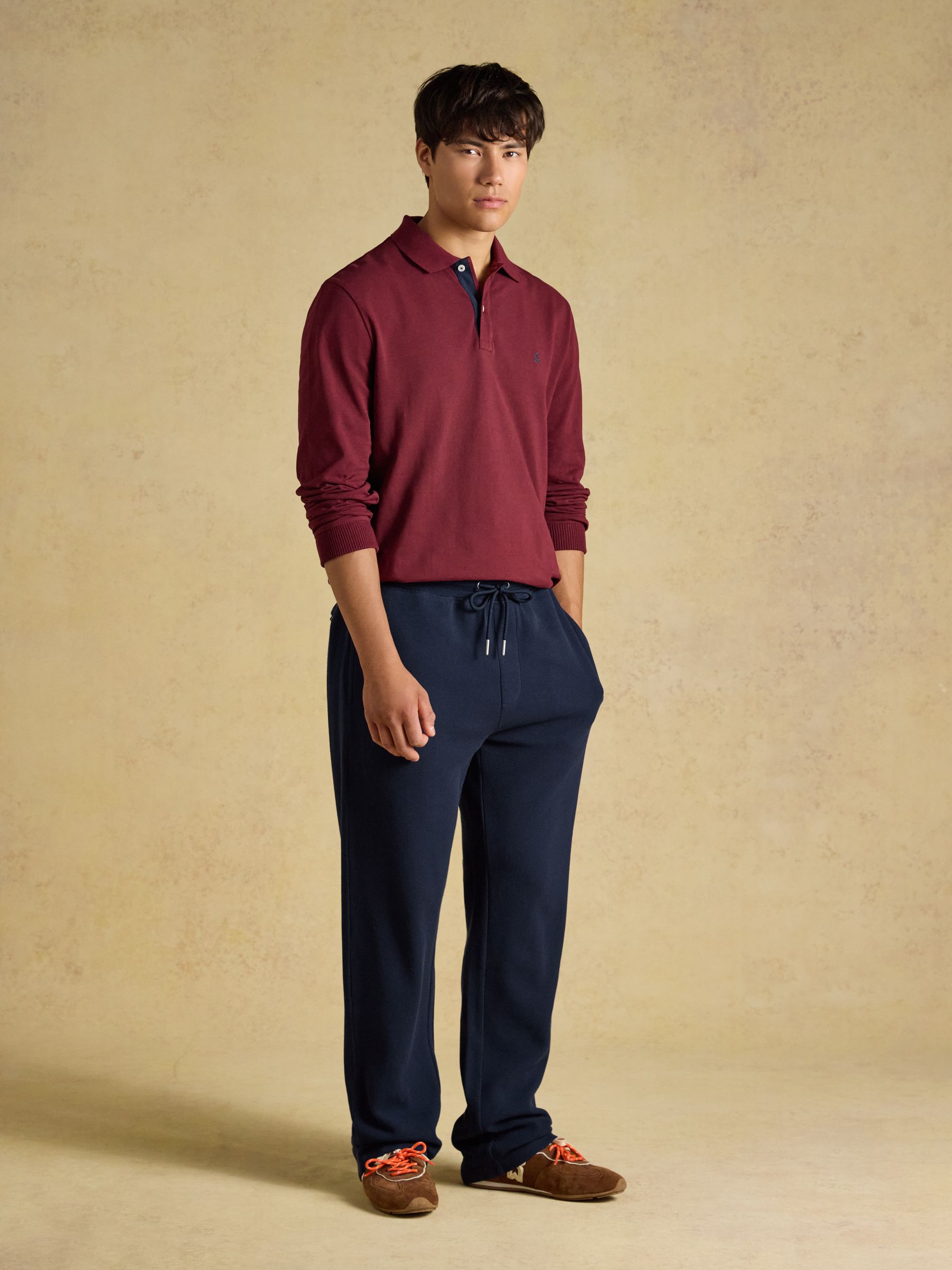 Navy Cotton Pique Jogger - Image 3 of 7