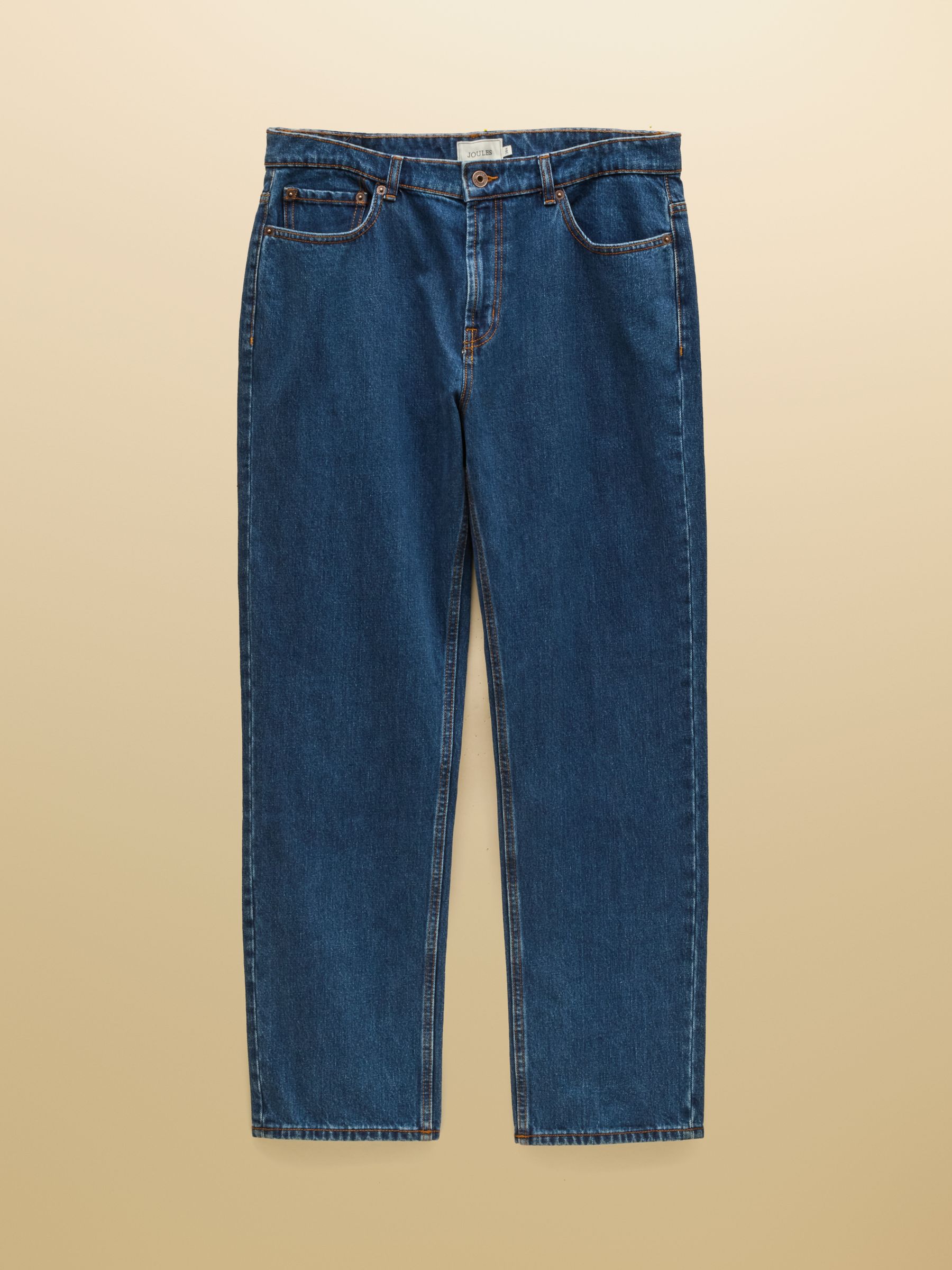 Blue Denim Mid Wash Straight Fit Jean - Image 6 of 6 Blue Denim Mid Wash Straight Fit Jean - Image 6 of 6