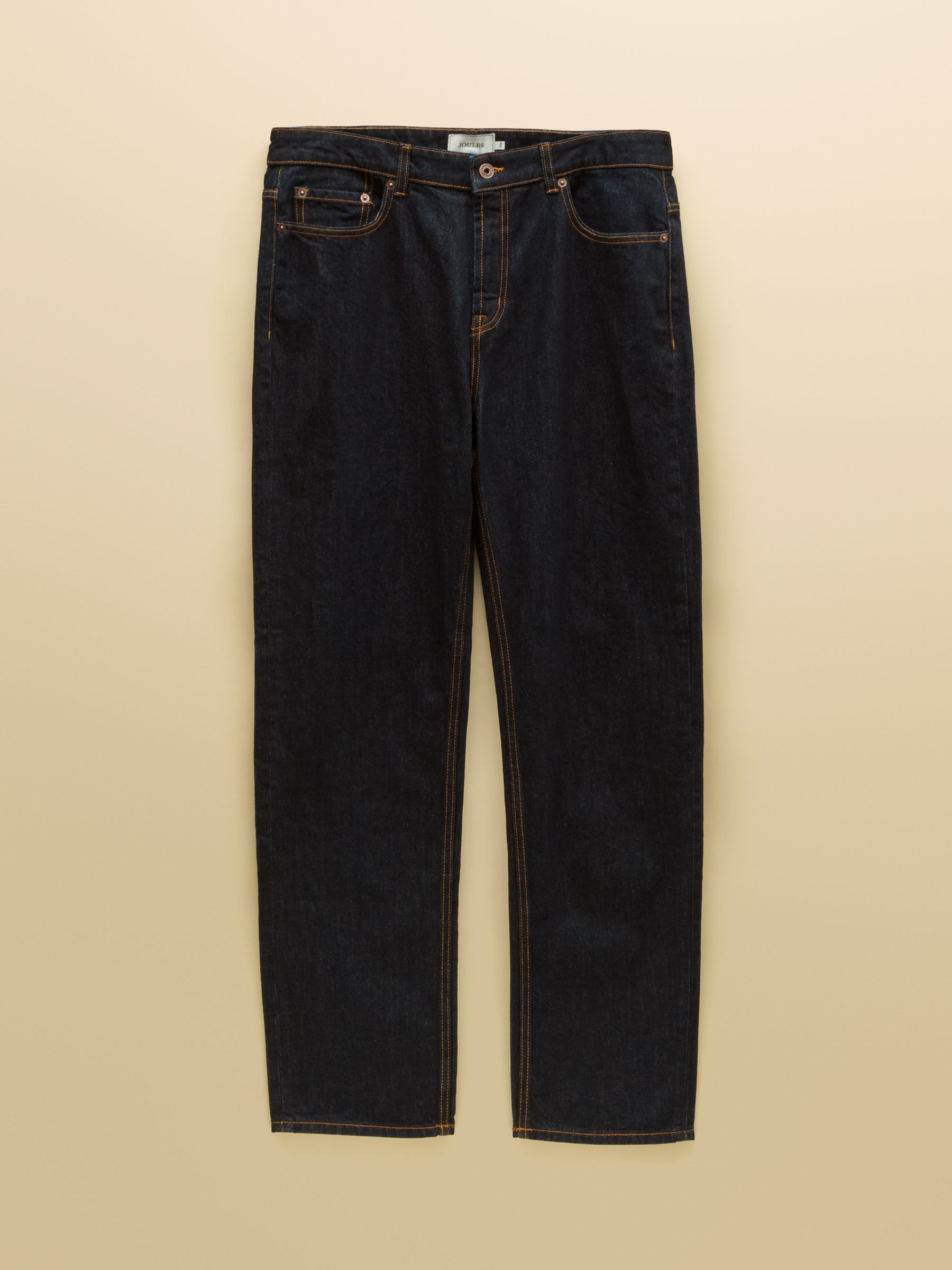 Denim Dark Blue Mid Wash Straight Fit Jean - Image 6 of 6 Denim Dark Blue Mid Wash Straight Fit Jean - Image 6 of 6