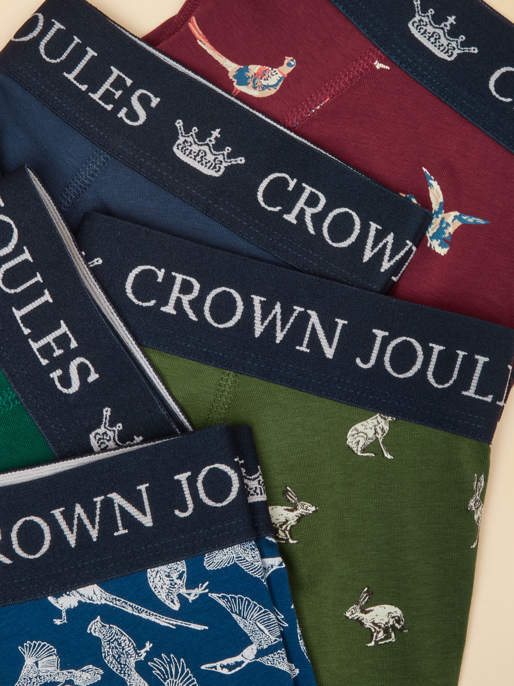 Multi Animal Cotton Jersey Boxer Shorts 5 Pack - Image 8 of 8 Multi Animal Cotton Jersey Boxer Shorts 5 Pack - Image 8 of 8