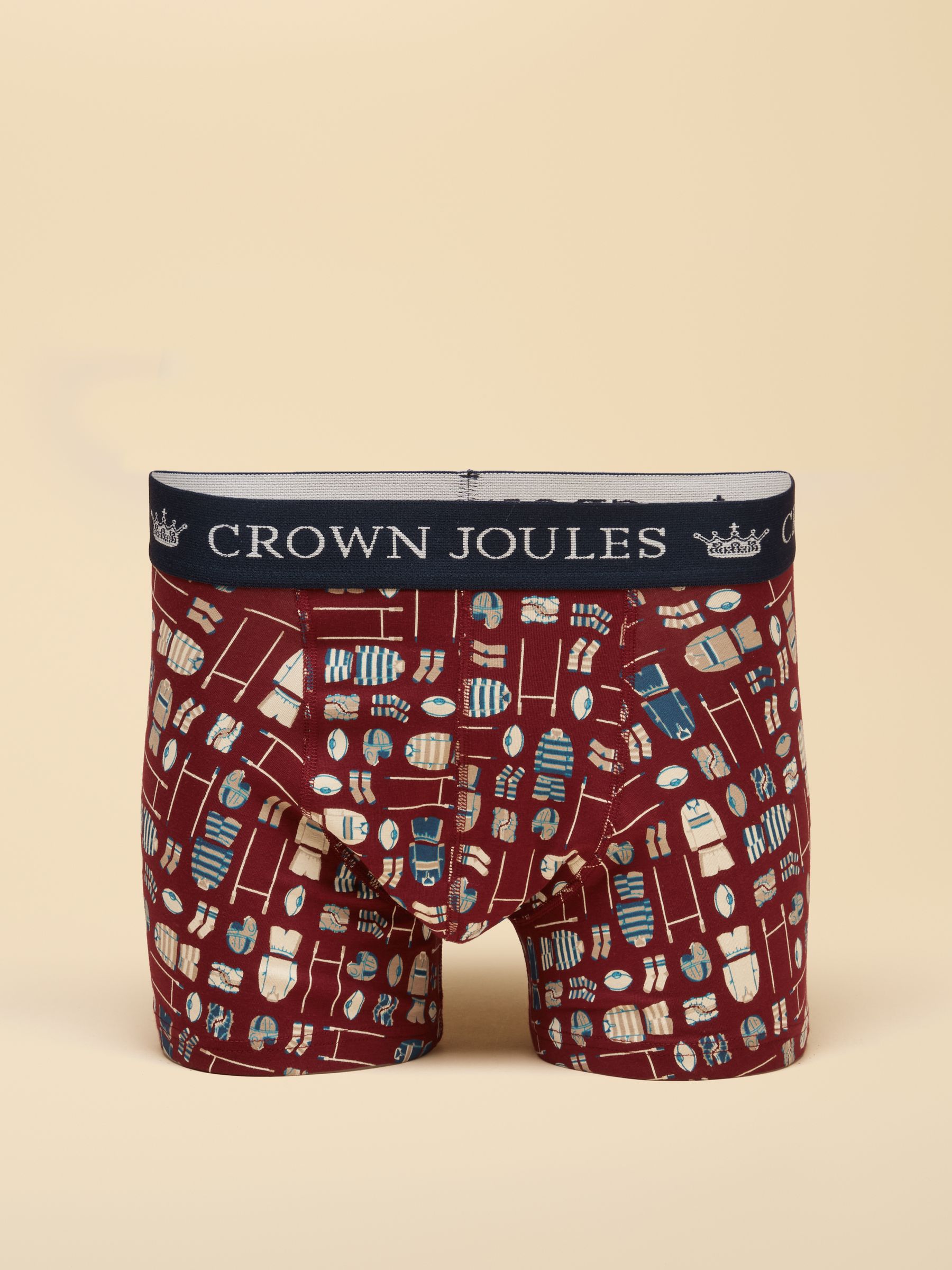 Multi Sports Cotton Jersey Boxer Shorts 5 Pack - Image 3 of 8